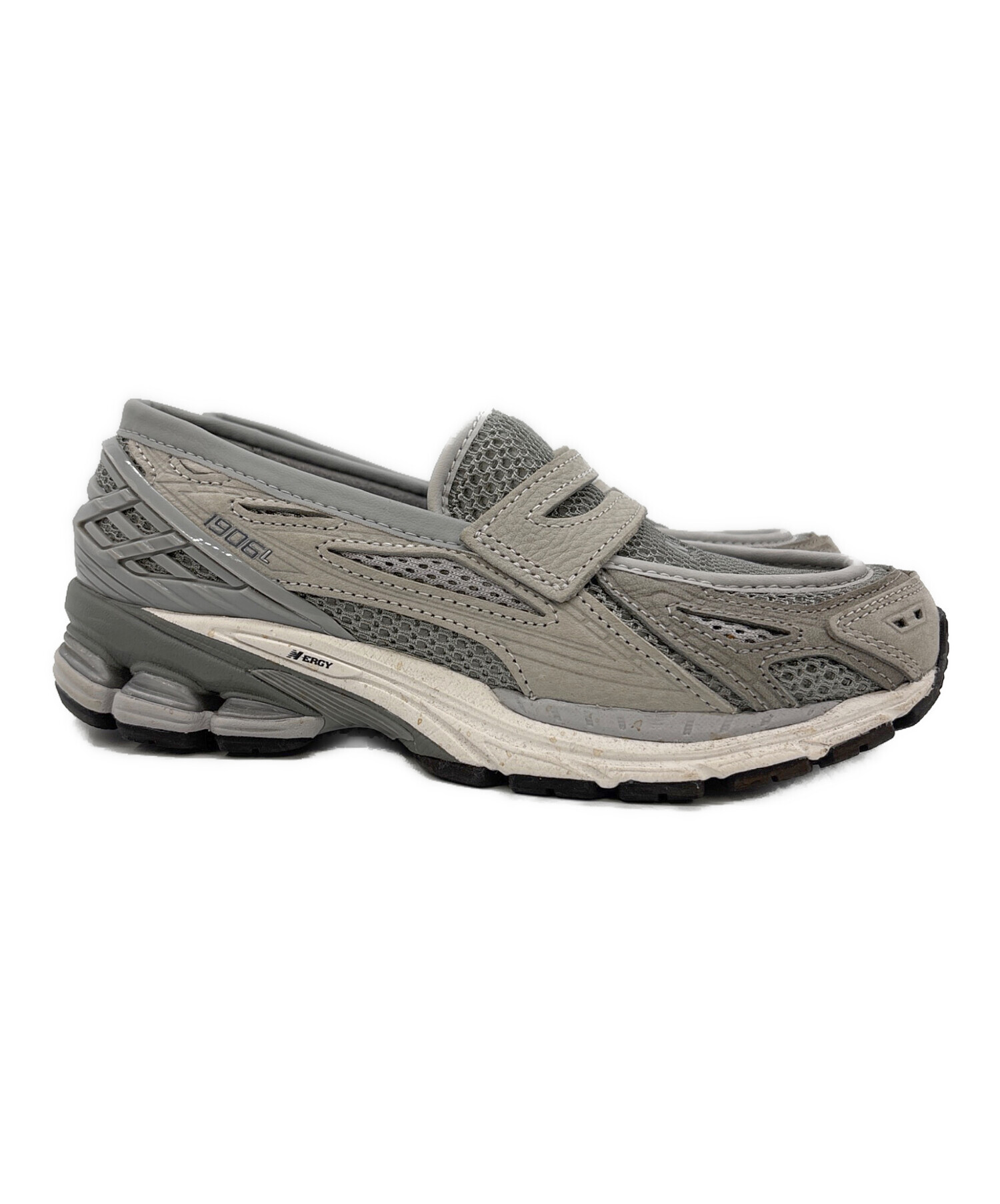 中古・古着通販】NEW BALANCE (ニューバランス) ローファー グレー 