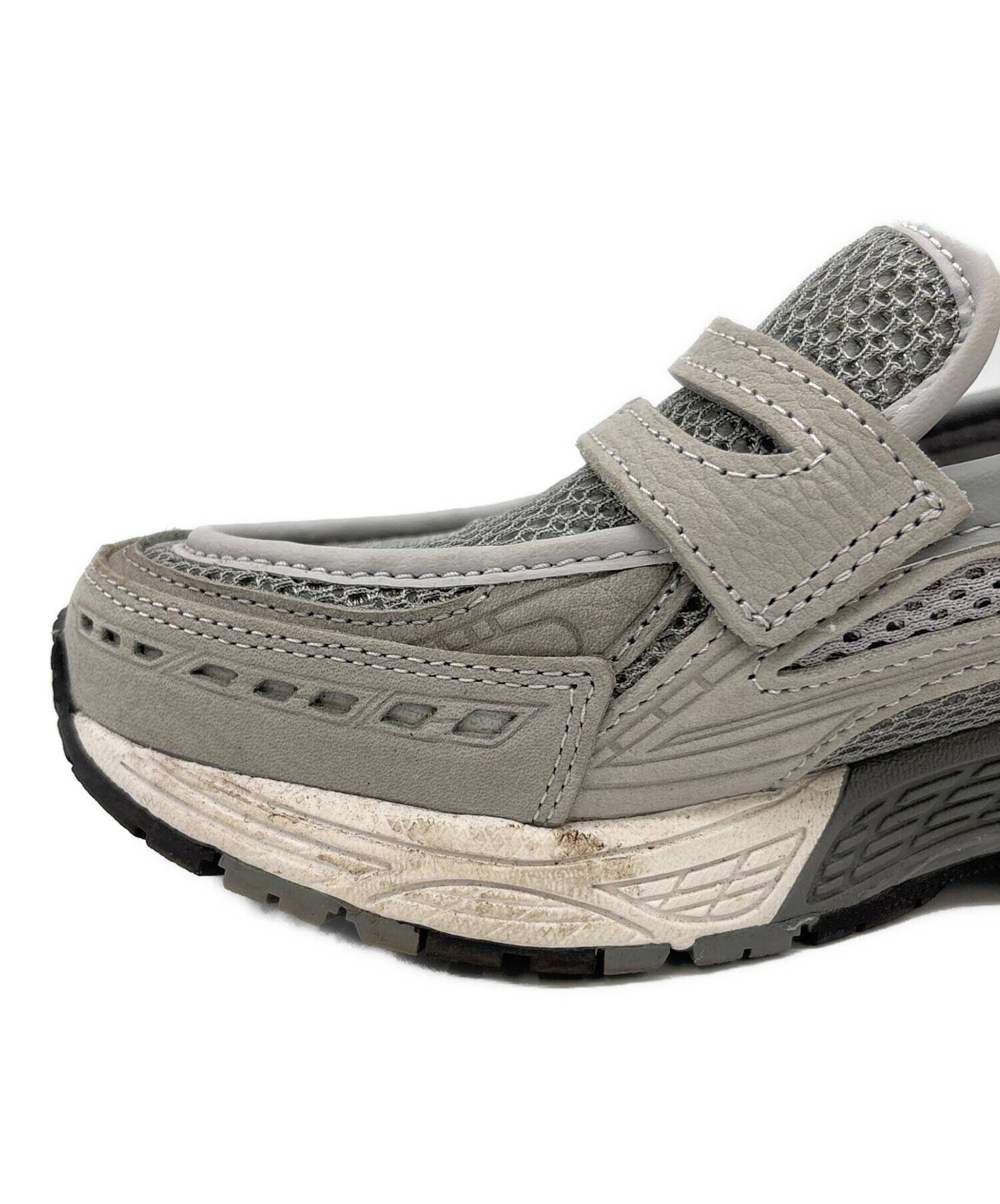 中古・古着通販】NEW BALANCE (ニューバランス) ローファー グレー 