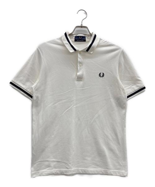 新品未使用　FRED PERRY ホワイトポロシャツ L 中古・古着通販】FRED PERRY (フレッドペリー) ポロシャツ ホワイト