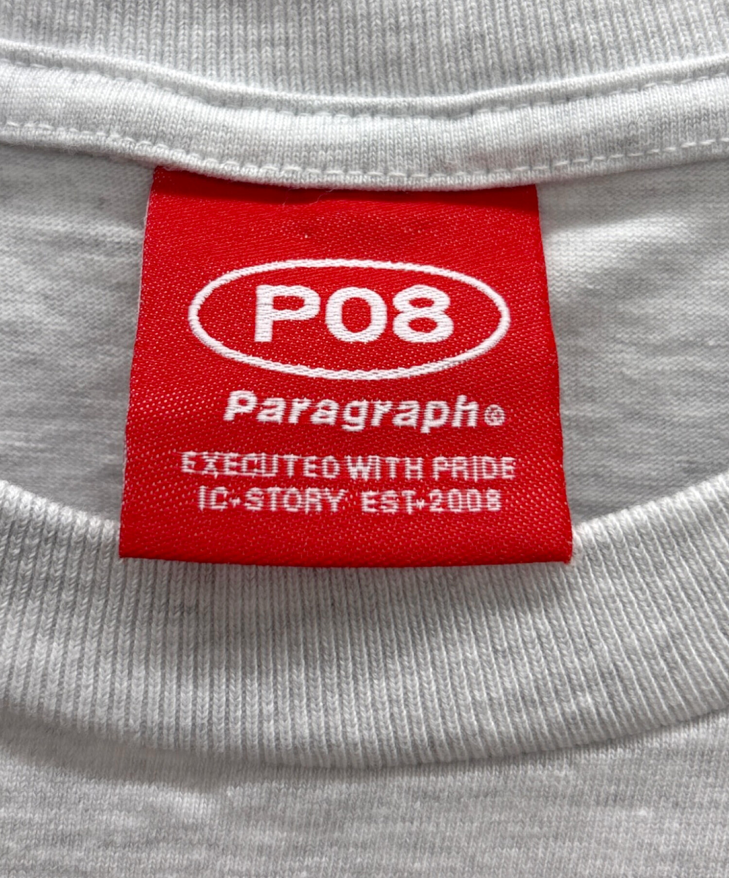 中古・古着通販】paragraph (パラグラフ) Tシャツ グレー サイズ:2 