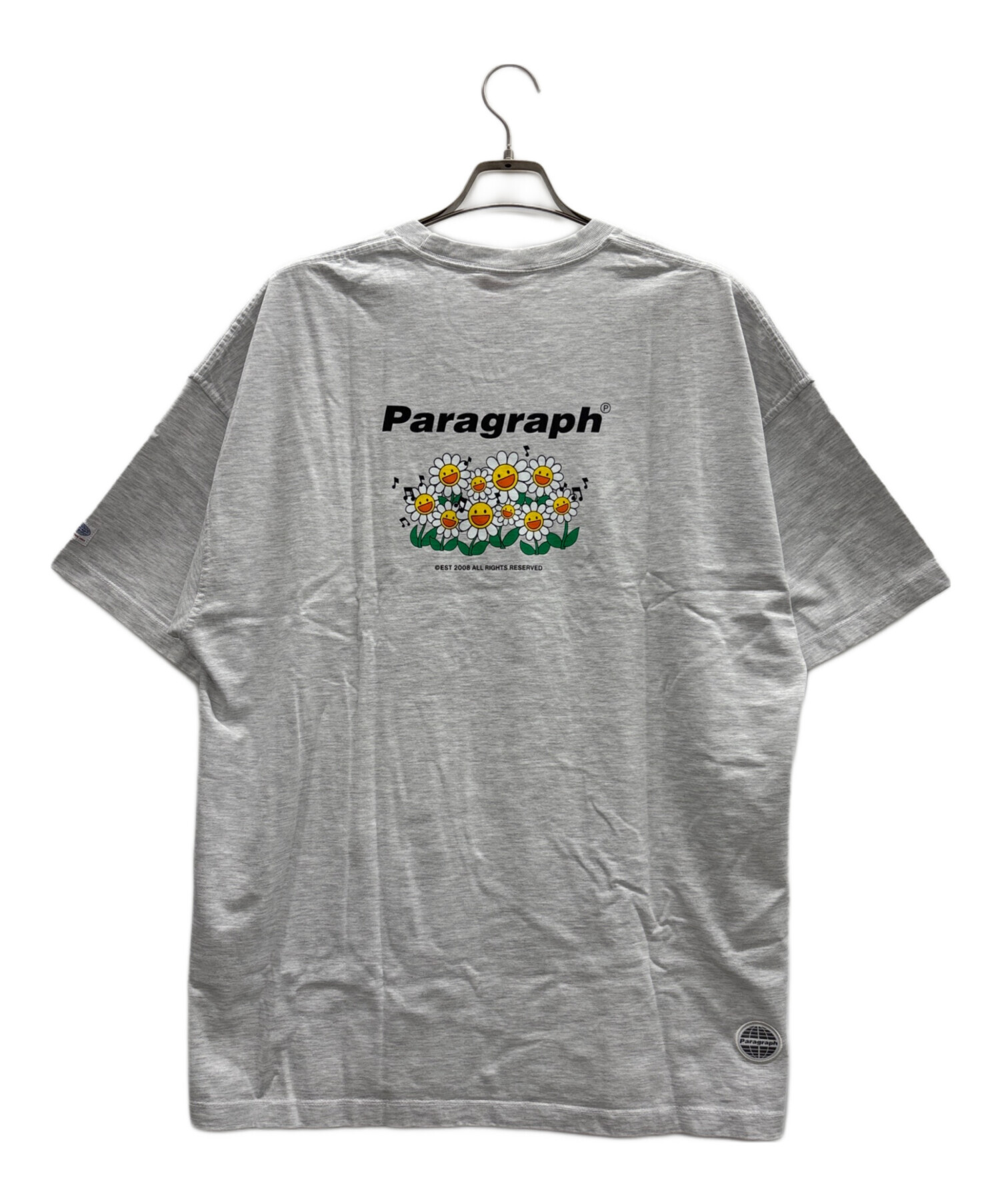 中古・古着通販】paragraph (パラグラフ) Tシャツ グレー サイズ:2 