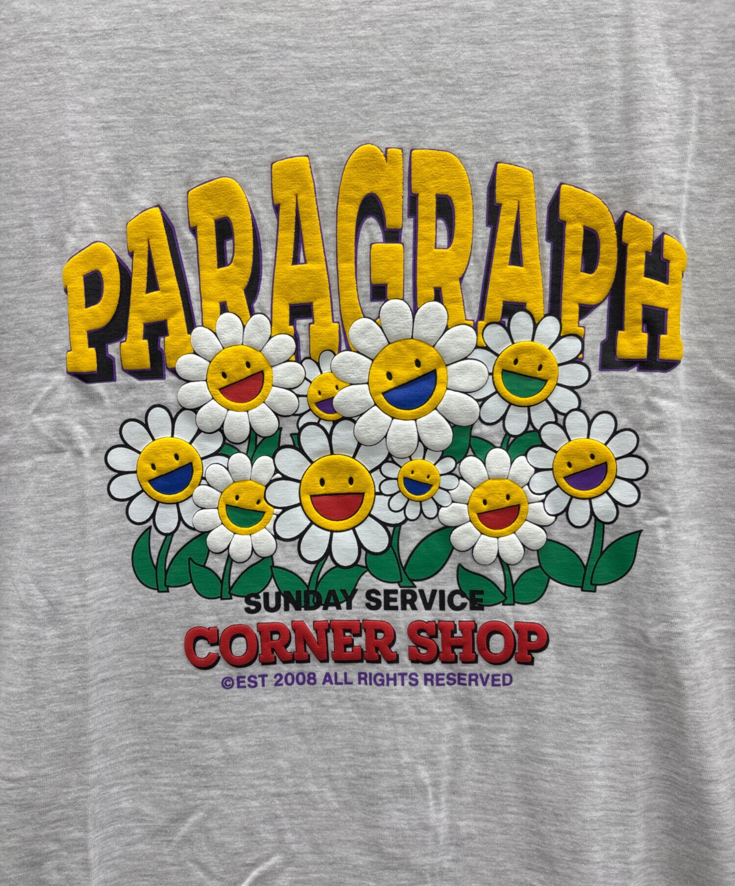 中古・古着通販】paragraph (パラグラフ) Tシャツ グレー サイズ:2 