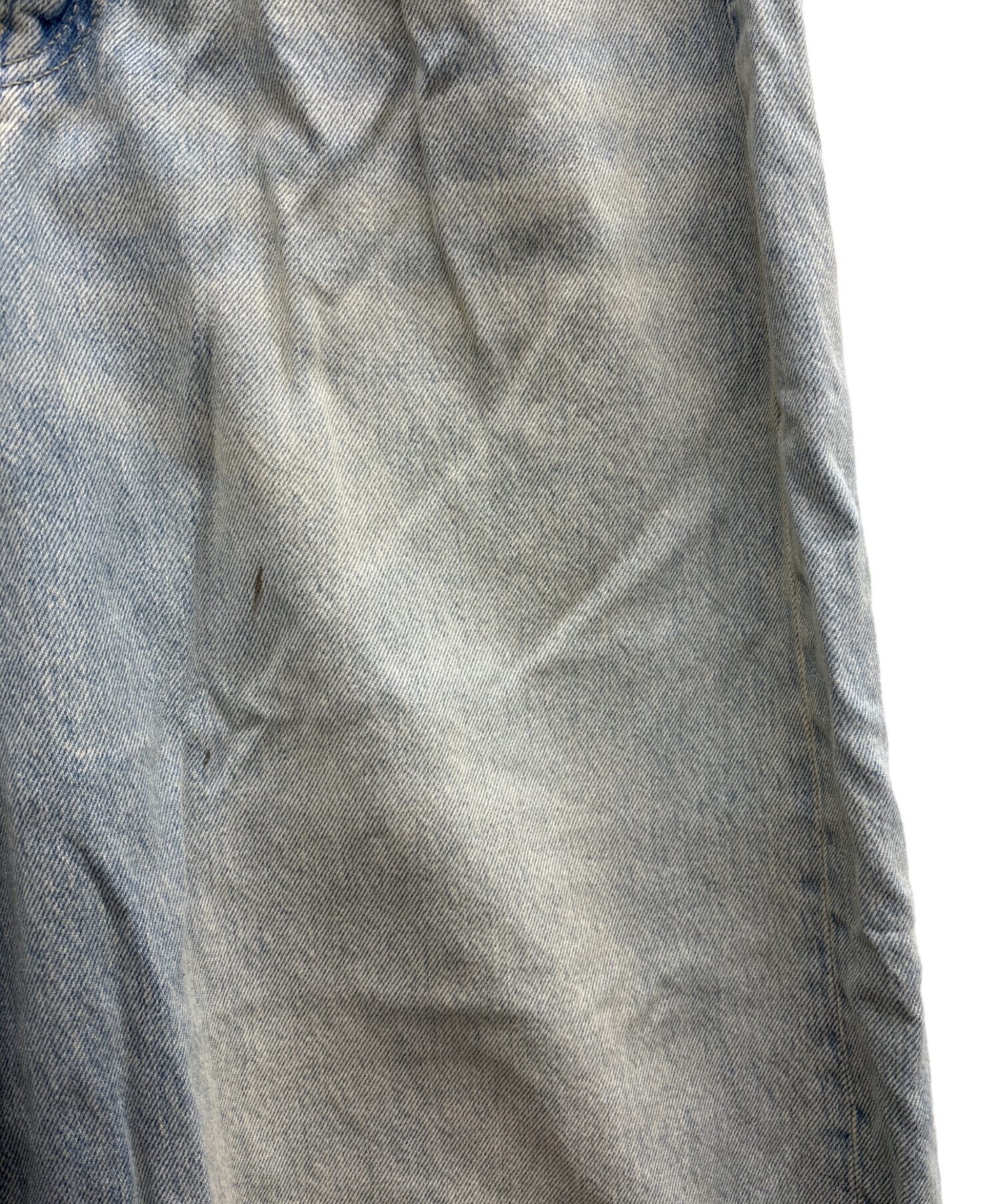 中古・古着通販】ZARA (ザラ) オーバーダイバギーデニムパンツ スカイ