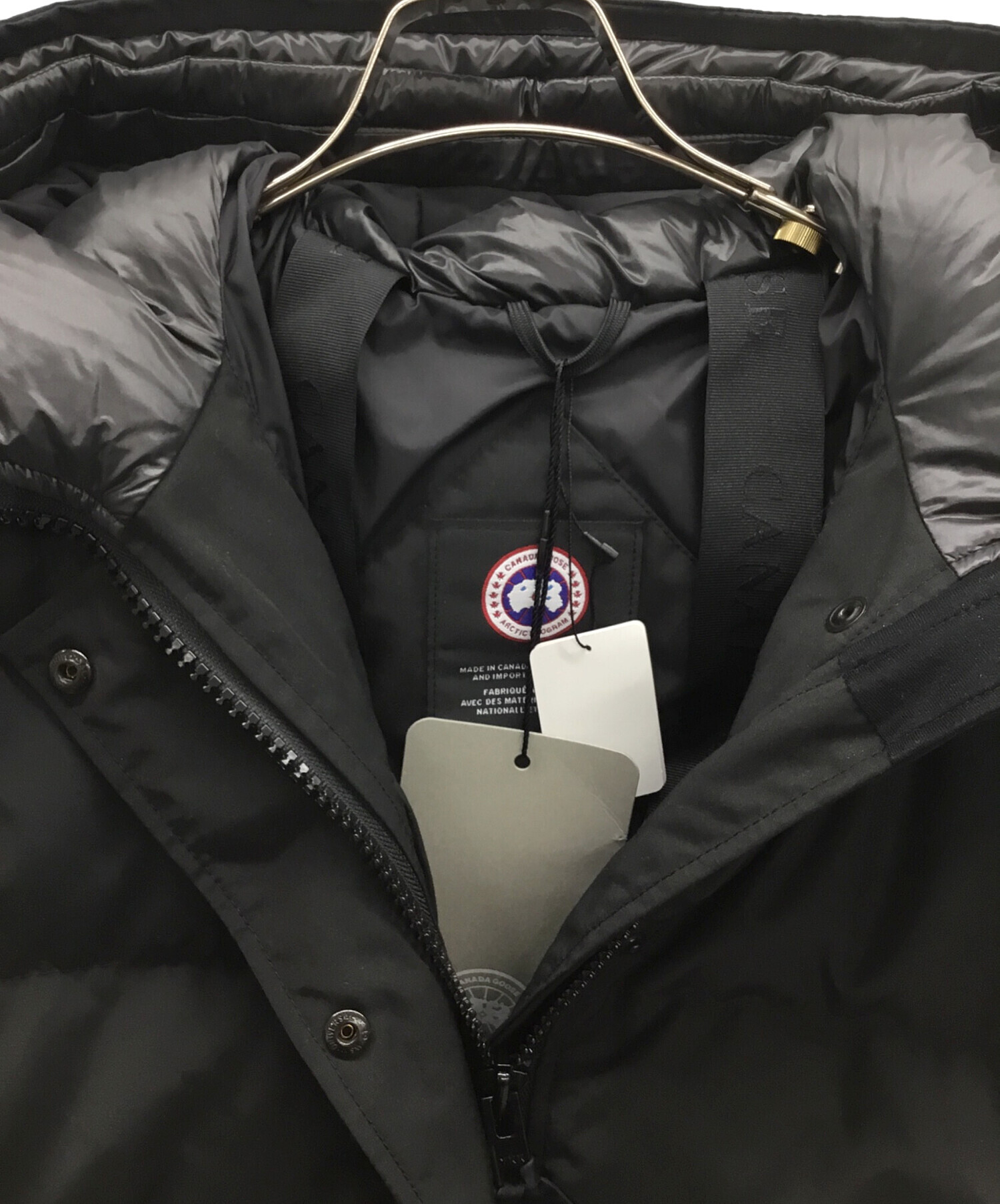 中古・古着通販】CANADA GOOSE (カナダグース) Shelburne Parka Black 