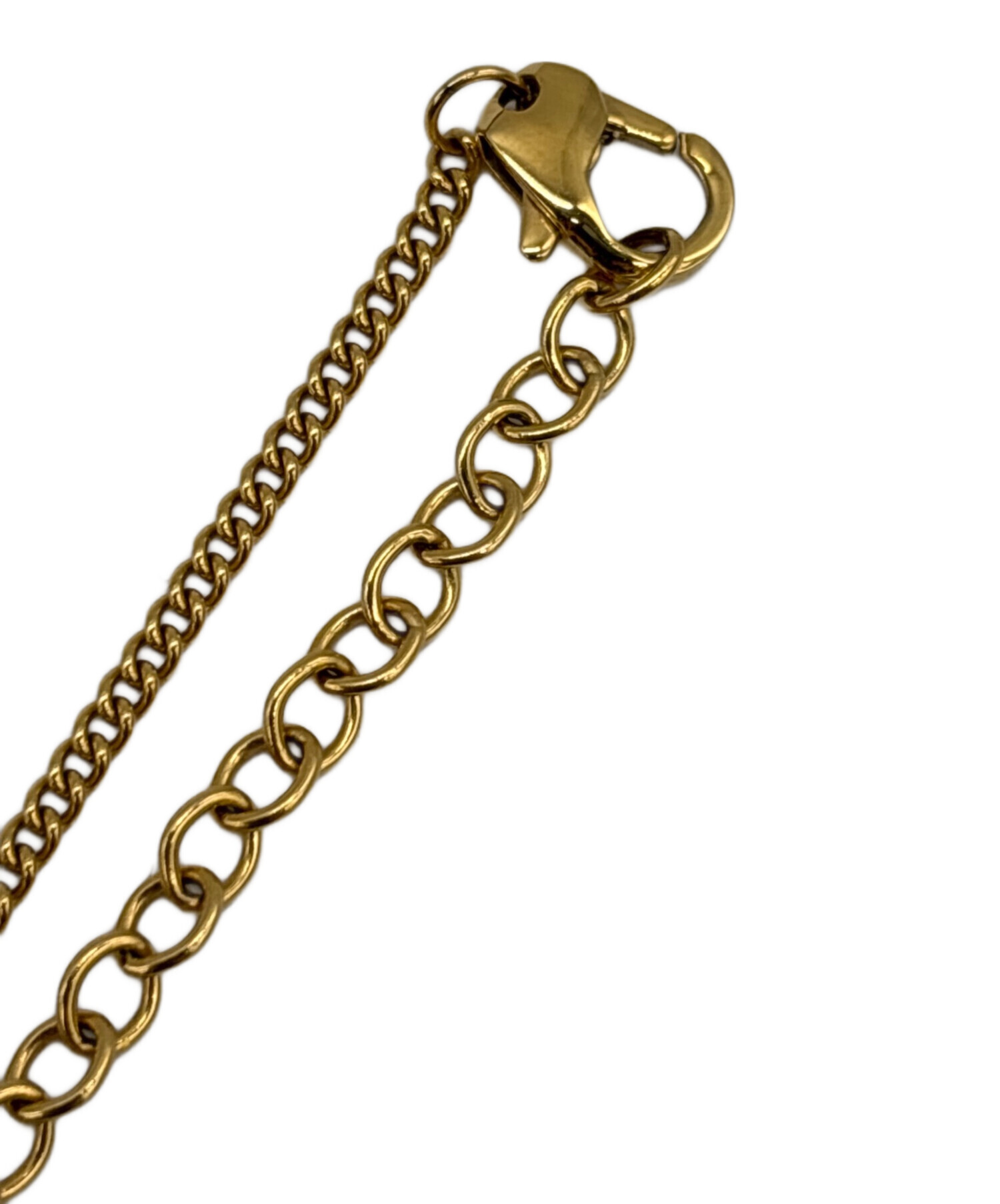中古・古着通販】DIESEL (ディーゼル) ドッグタグネックレス ゴールド 