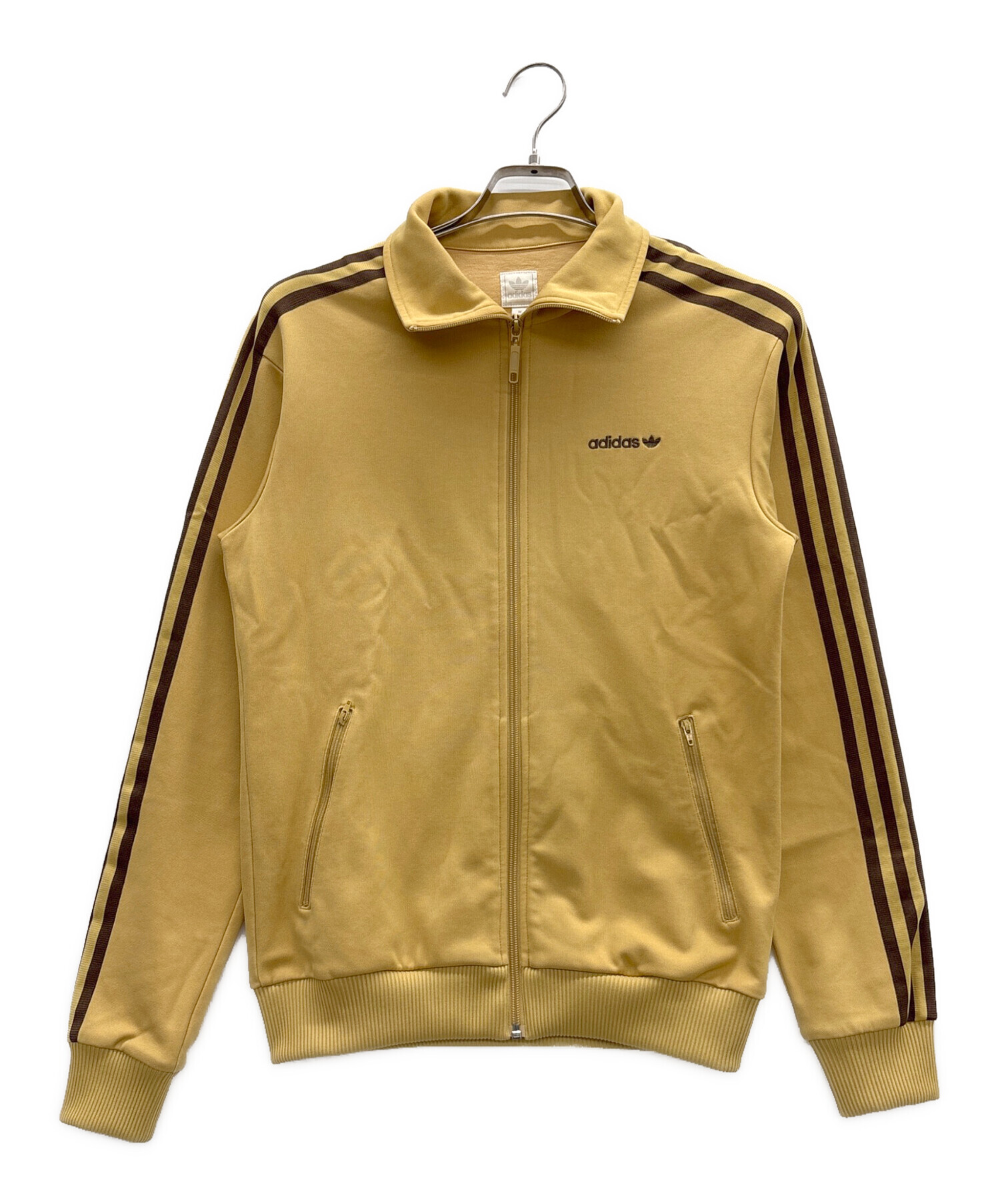 adidas トラックジャケット ベージュ Mサイズ adidas ジャージ M