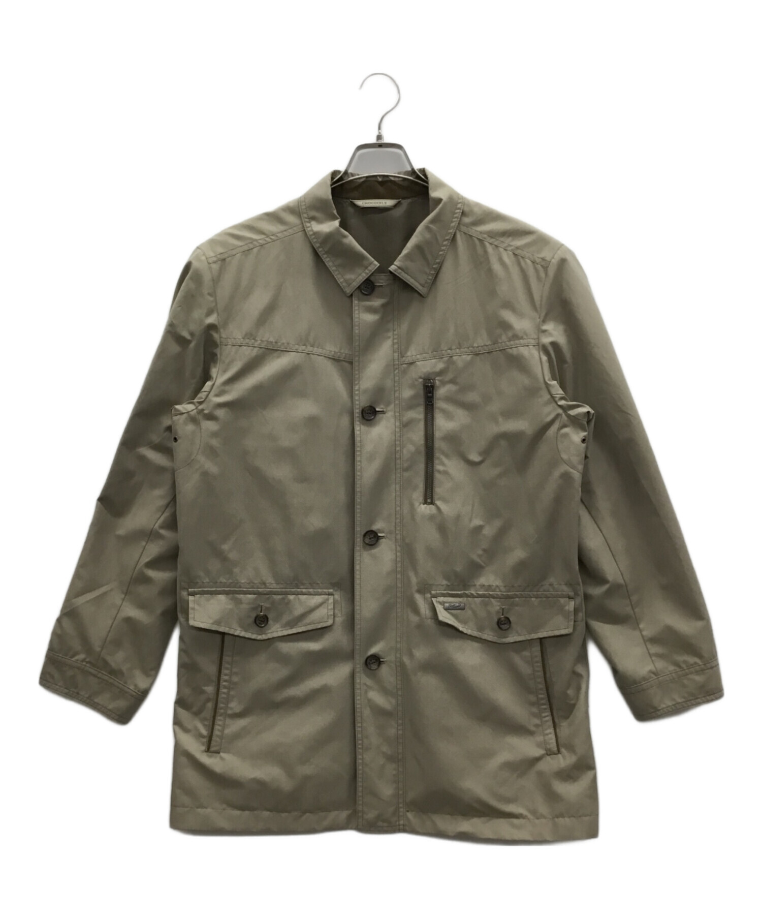 中古・古着通販】CROCODILE (クロコダイル) コート カーキ サイズ:L