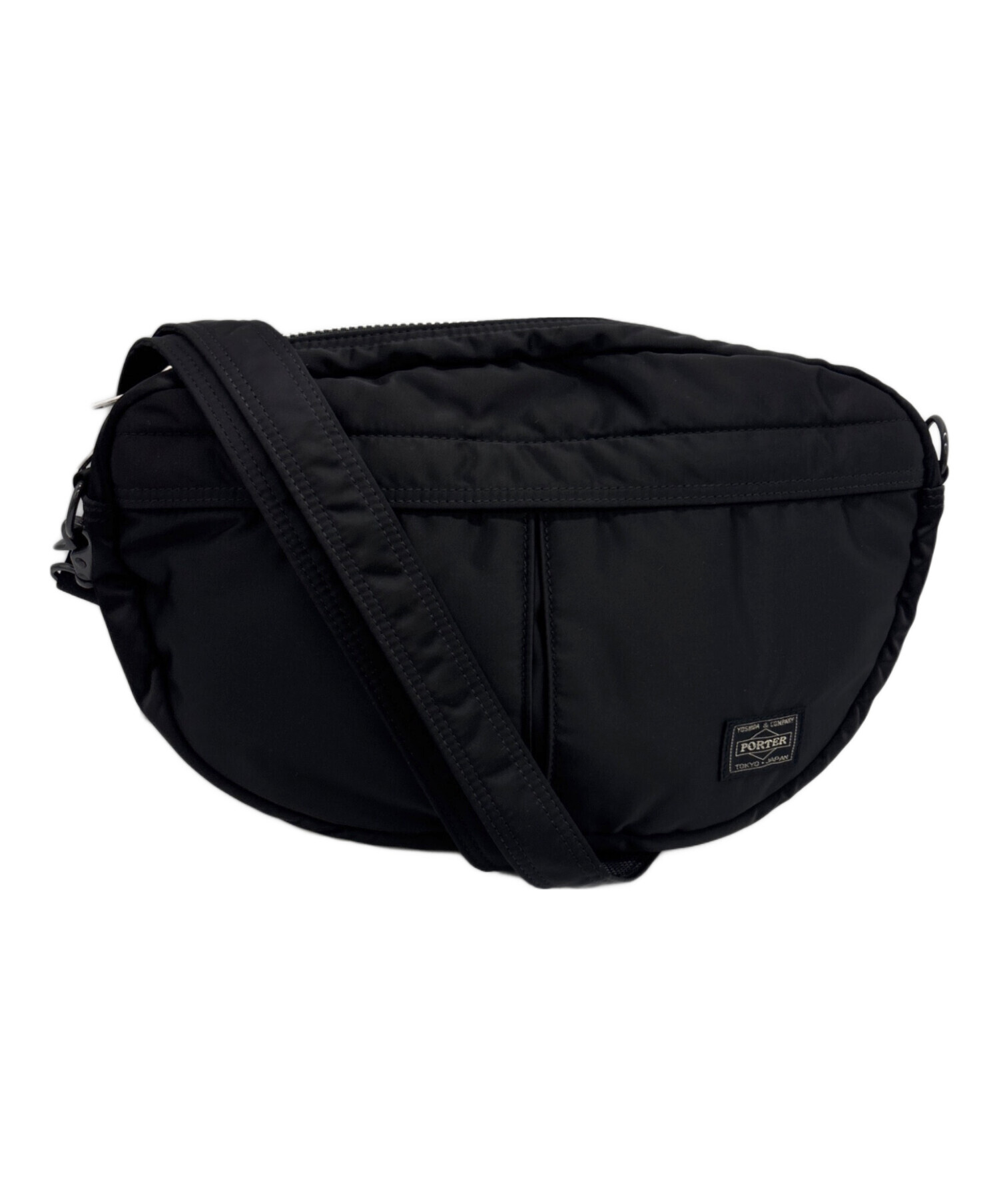 PORTER　ブラック　ショルダーバッグ 中古・古着通販】PORTER (ポーター) ショルダーバッグ ブラック 未使用