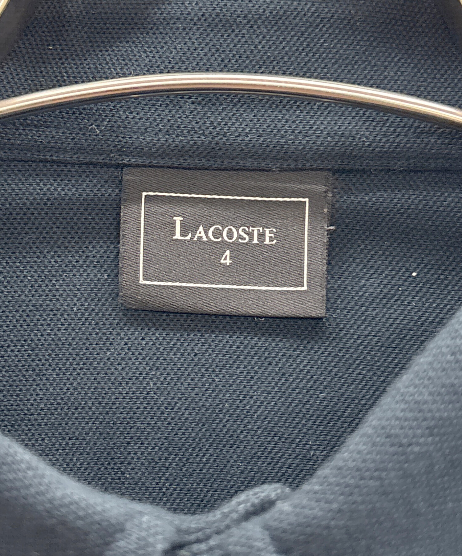 中古・古着通販】LACOSTE (ラコステ) ポロシャツ ネイビー