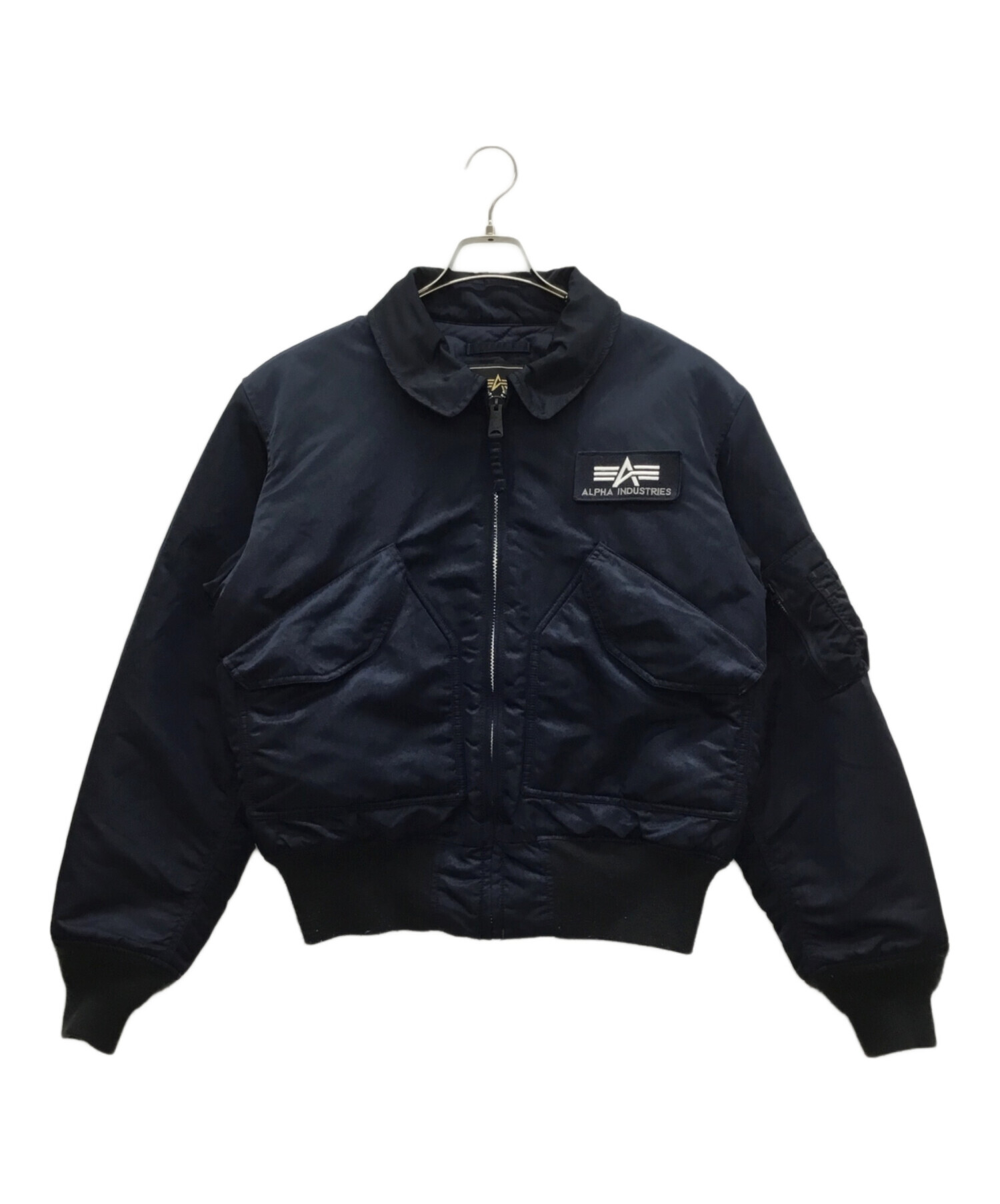 ALPHA アルファ MA-1 フライトジャケット 中綿 無地 (20004) メンズ