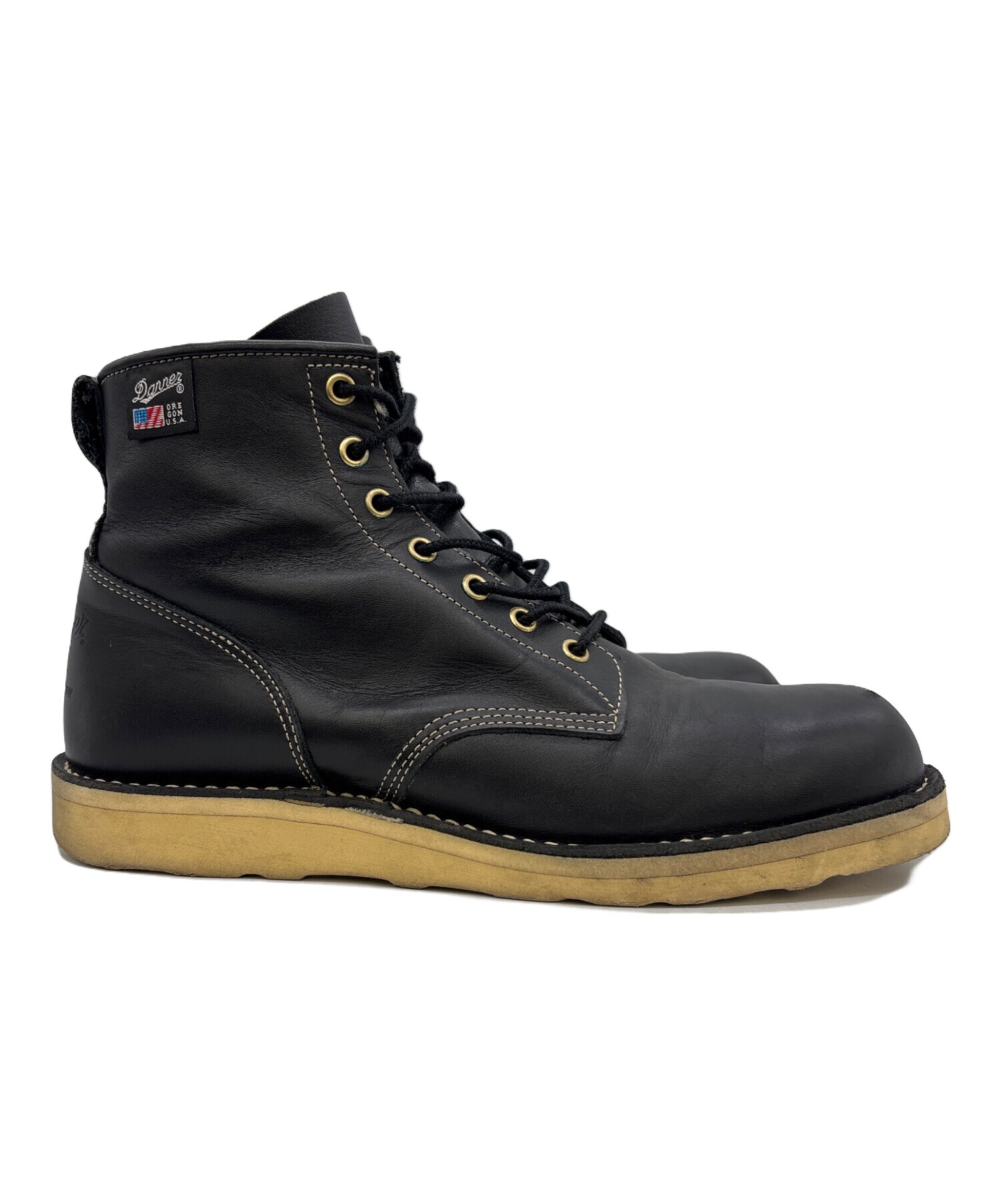 中古・古着通販】Danner (ダナー) ワークブーツ ブラック サイズ:表記 