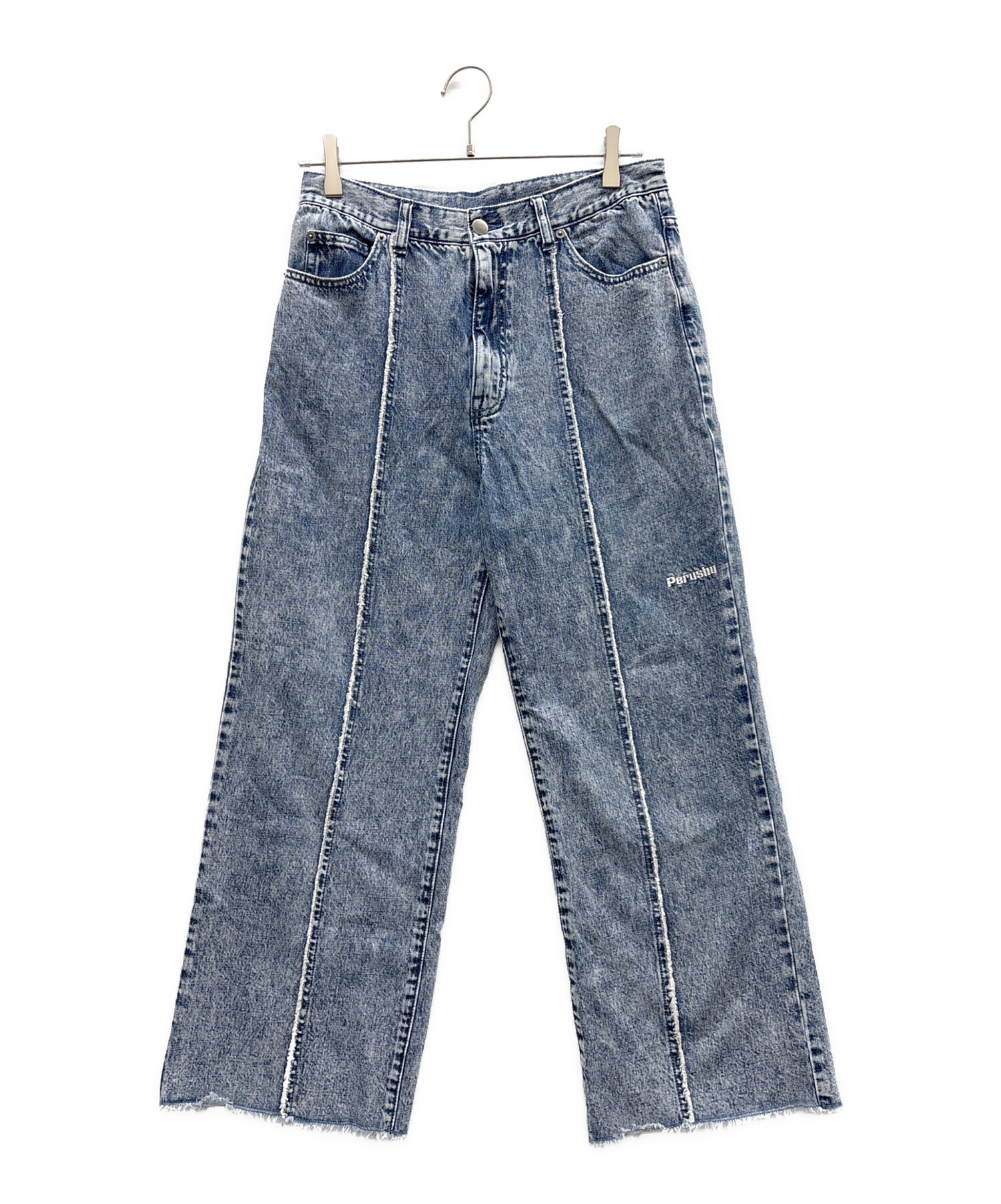 中古・古着通販】PERUSHU (ペルーシュ) デニムパンツ ブルー サイズ:M 