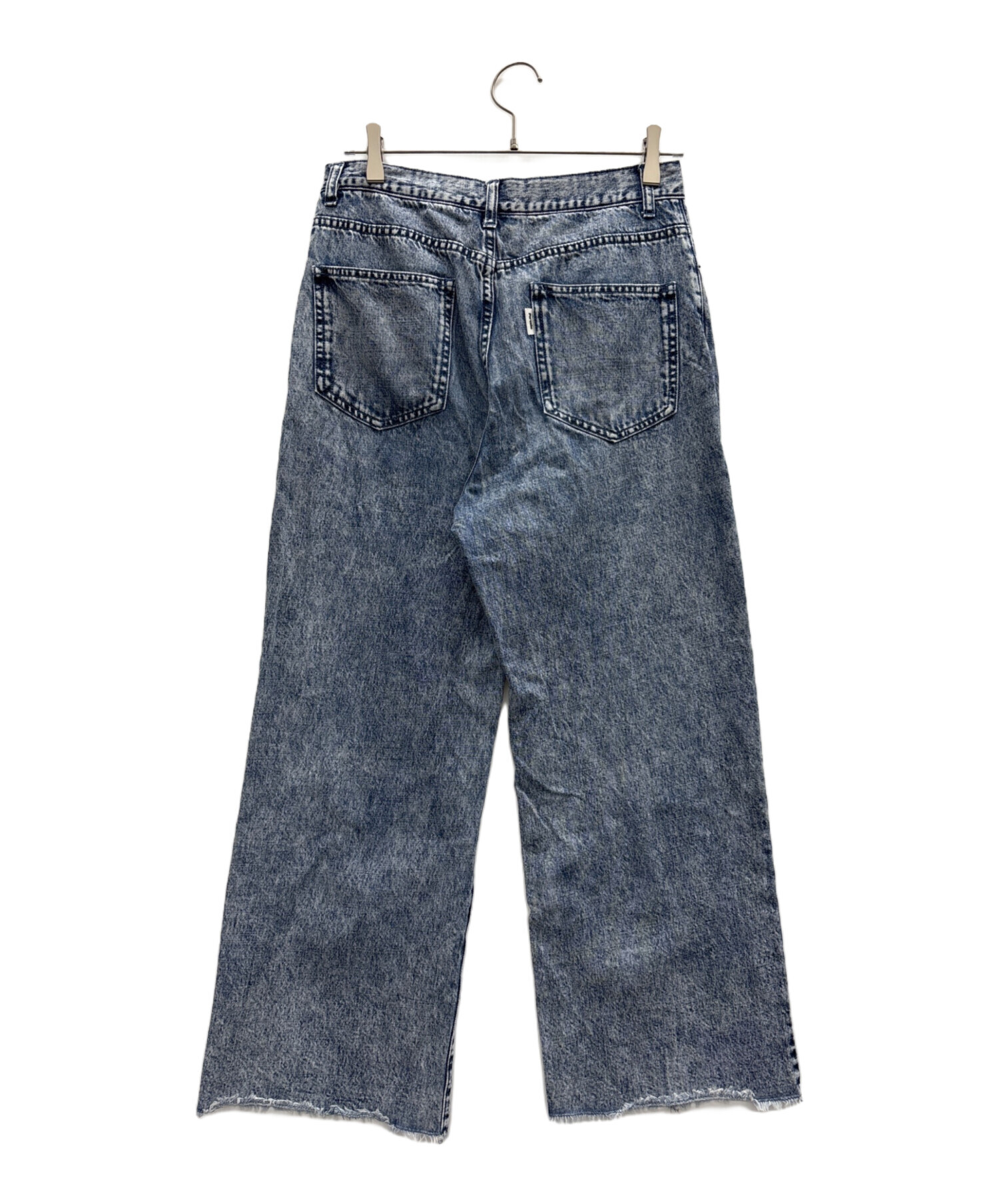 中古・古着通販】PERUSHU (ペルーシュ) デニムパンツ ブルー サイズ:M 