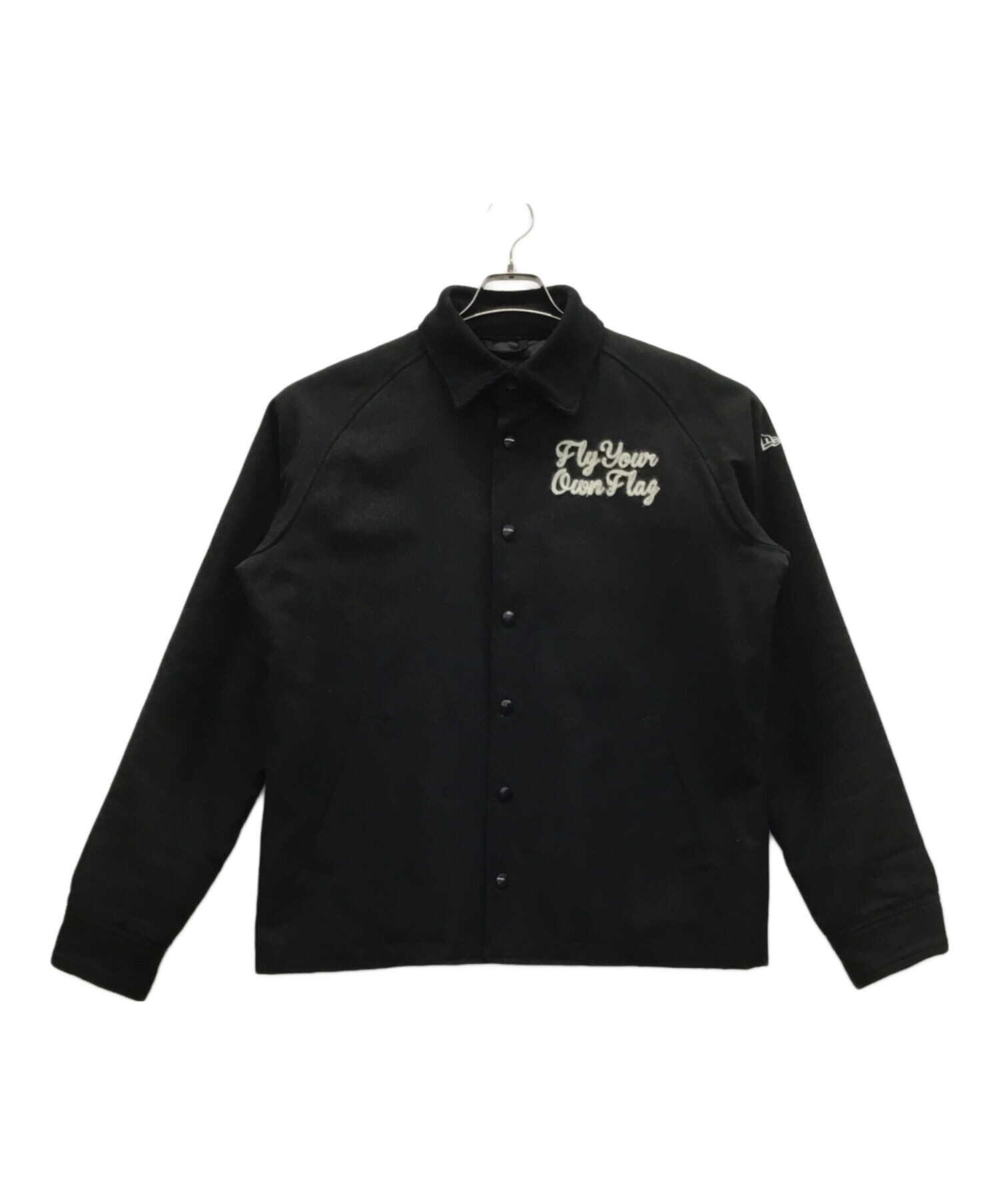 中古・古着通販】New Era (ニューエラ) ウールジャケット ブラック 