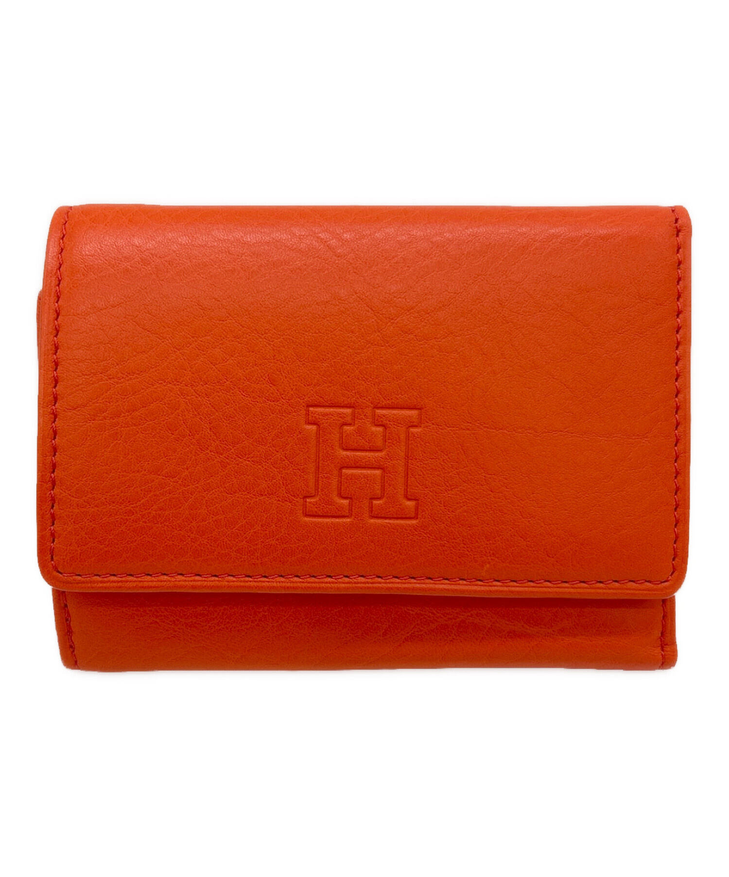 HIROFU センプレ 二つ折り財布 カンパリカラー オレンジ ヒロフ HIROFU センプレ 二つ折り財布 カンパリカラー オレンジ ヒロフ