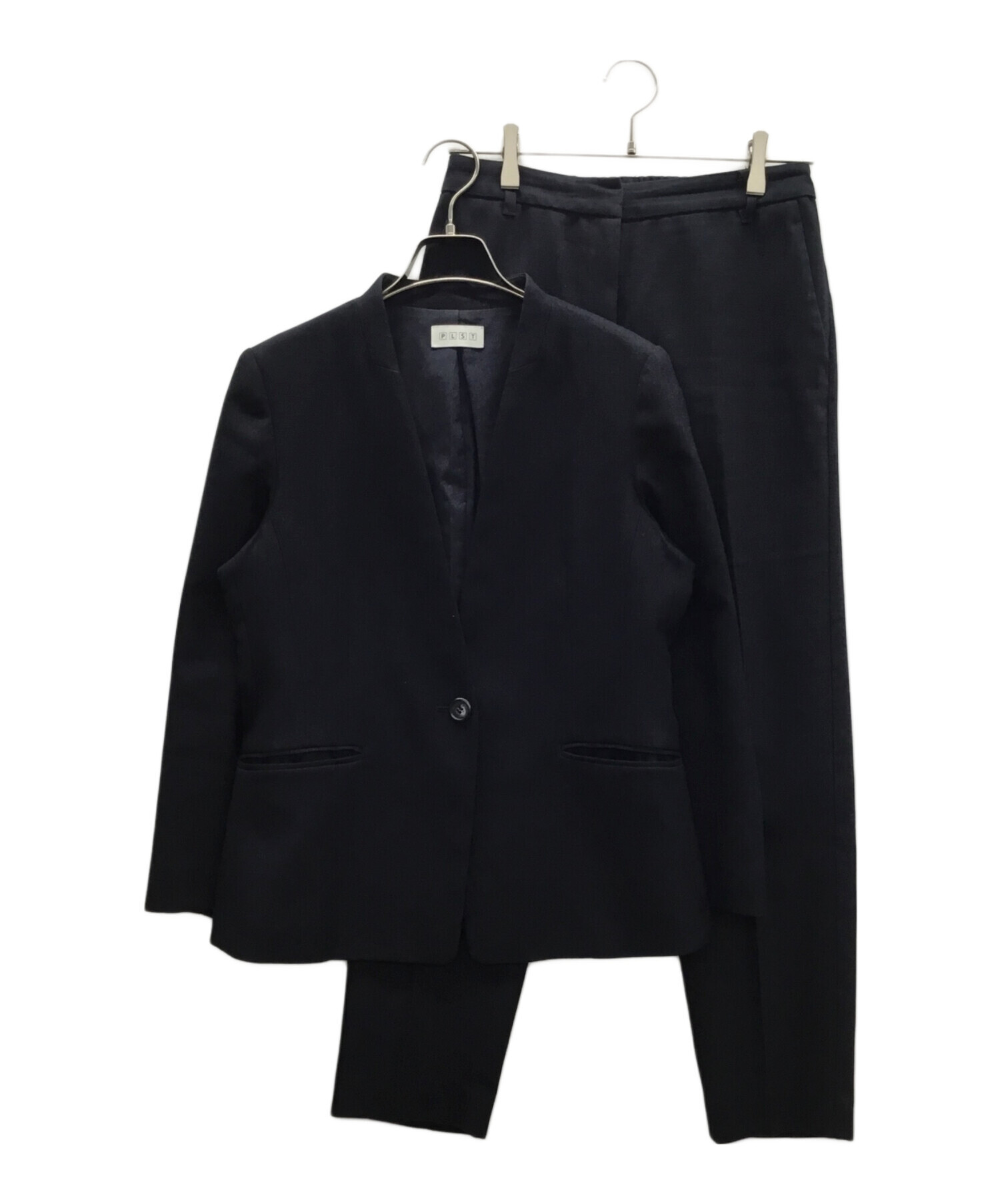 中古・古着通販】PLST (プラステ) セットアップスーツ ネイビー サイズ