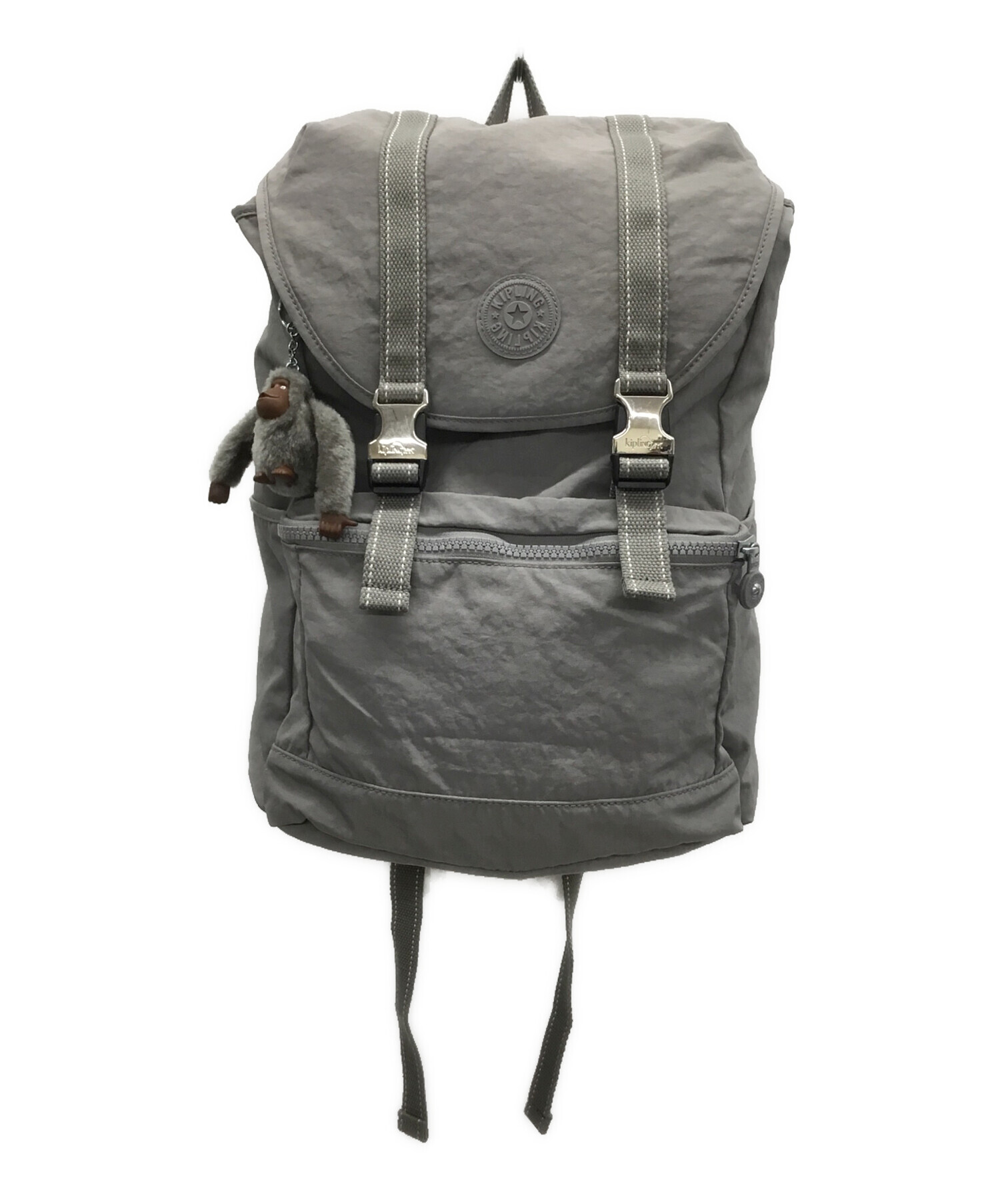 中古・古着通販】Kipling (キプリング) バックパック グレー｜ブランド 