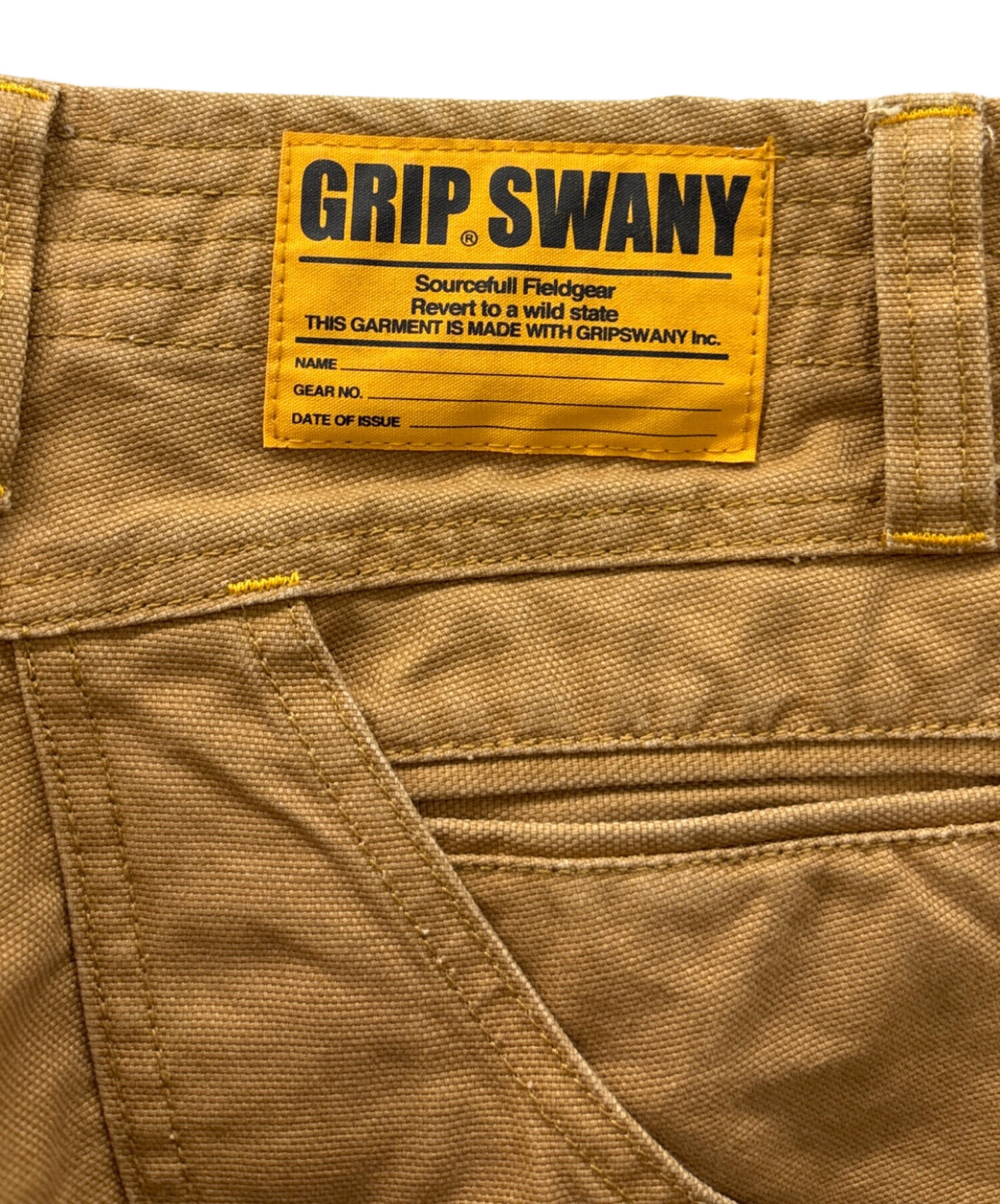 中古・古着通販】GRIP SWANY (グリップスワニー) ワークパンツ
