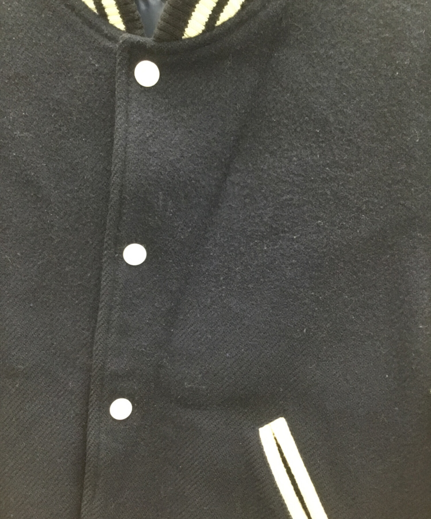 中古・古着通販】McGREGOR (マクレガー) スタジャン ネイビー×ホワイト