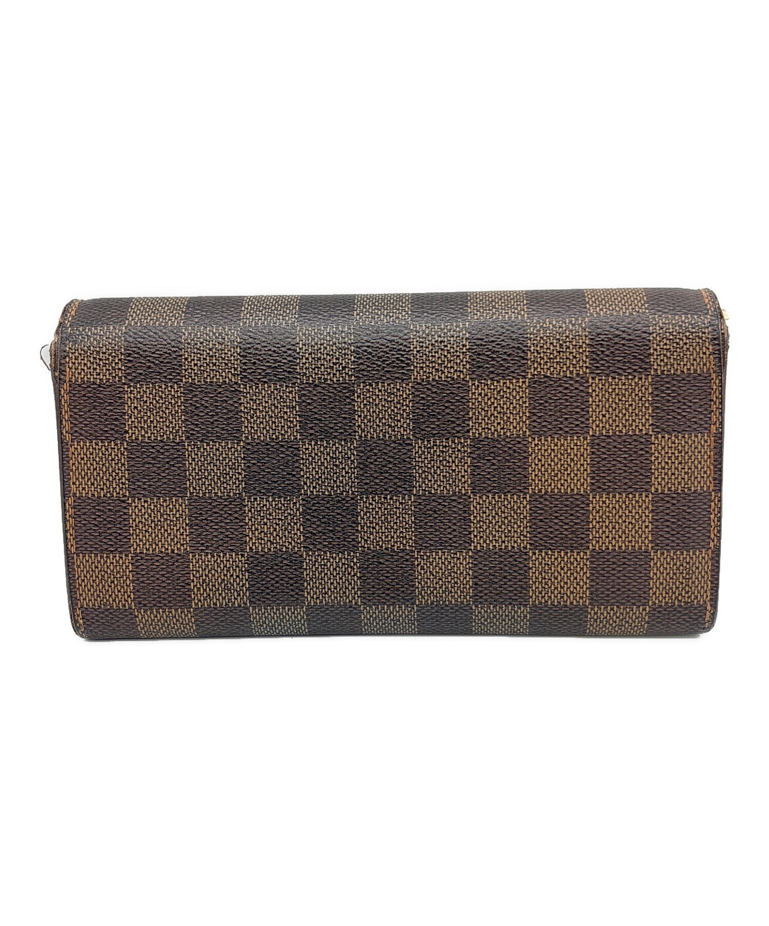 中古・古着通販】LOUIS VUITTON (ルイ ヴィトン) 長財布 ブラウン 