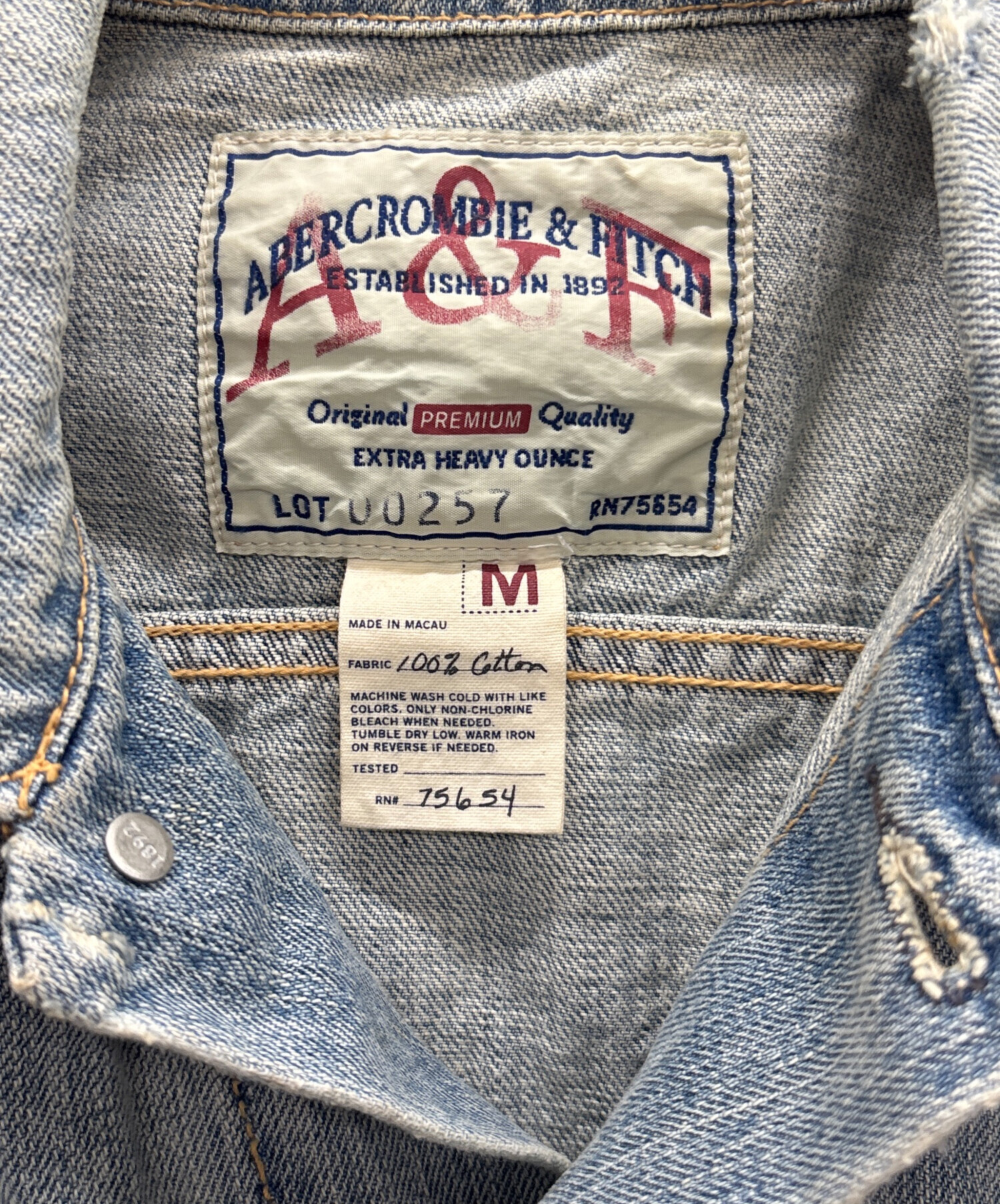 中古・古着通販】Abercrombie & Fitch (アバクロンビー アンド 