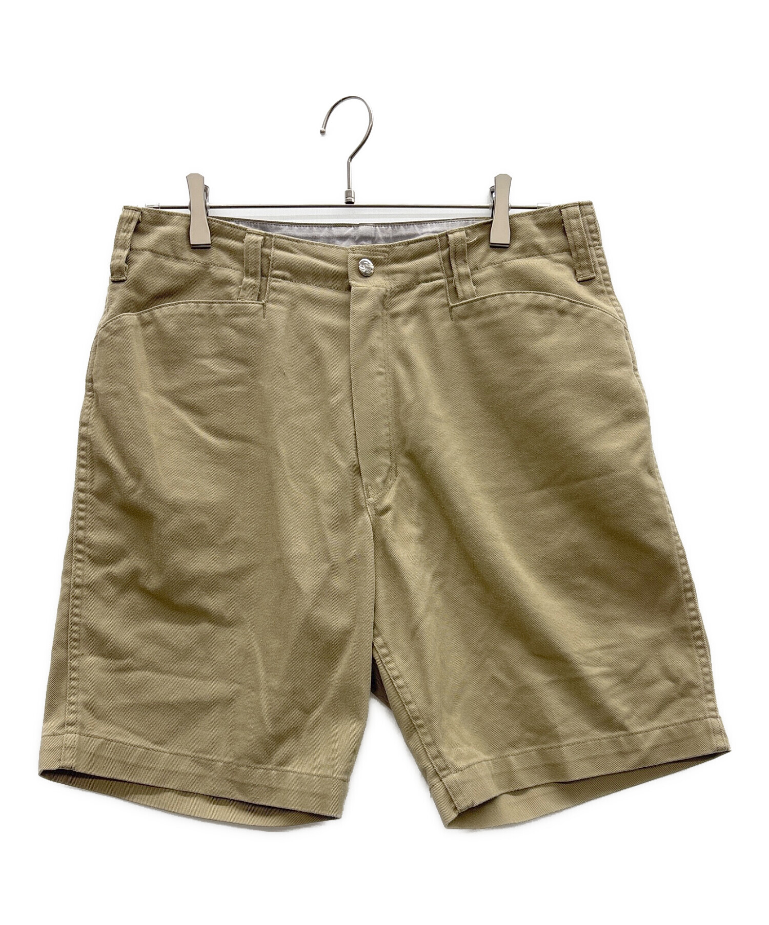 中古・古着通販】TENDERLOIN (テンダーロイン) ハーフパンツ カーキ