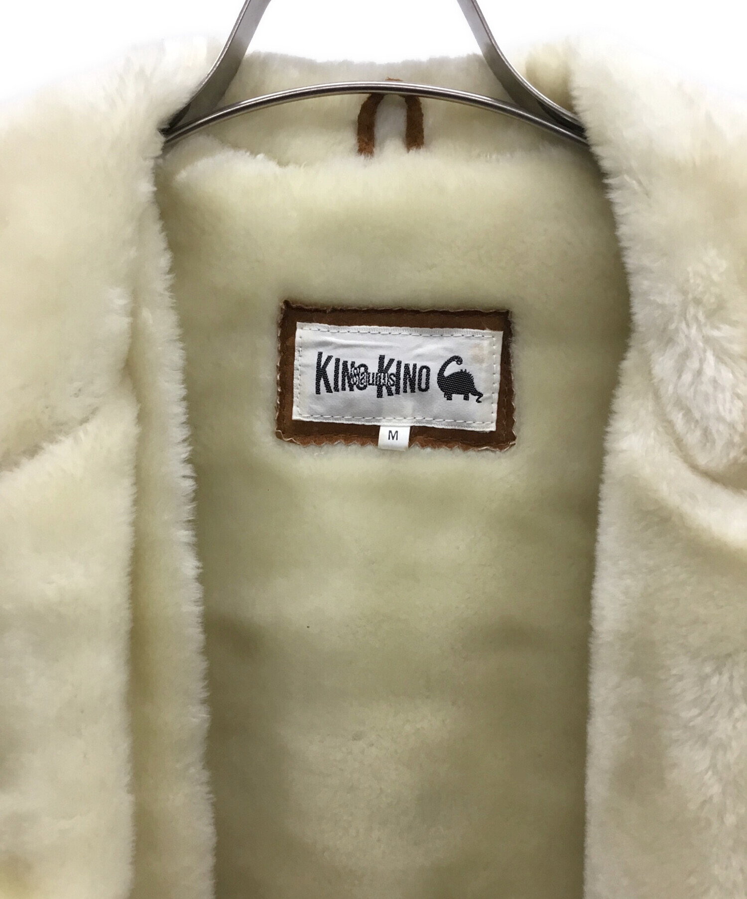 中古・古着通販】KINO KINO Saurus (キノサウルス) ムートンジャケット