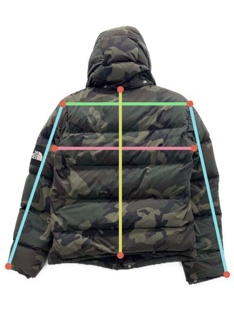 THE NORTH FACE オリーブ色 ダウンジャケット M THE NORTH FACE 「THE FACE」 ダウンジャケット - オリーブ