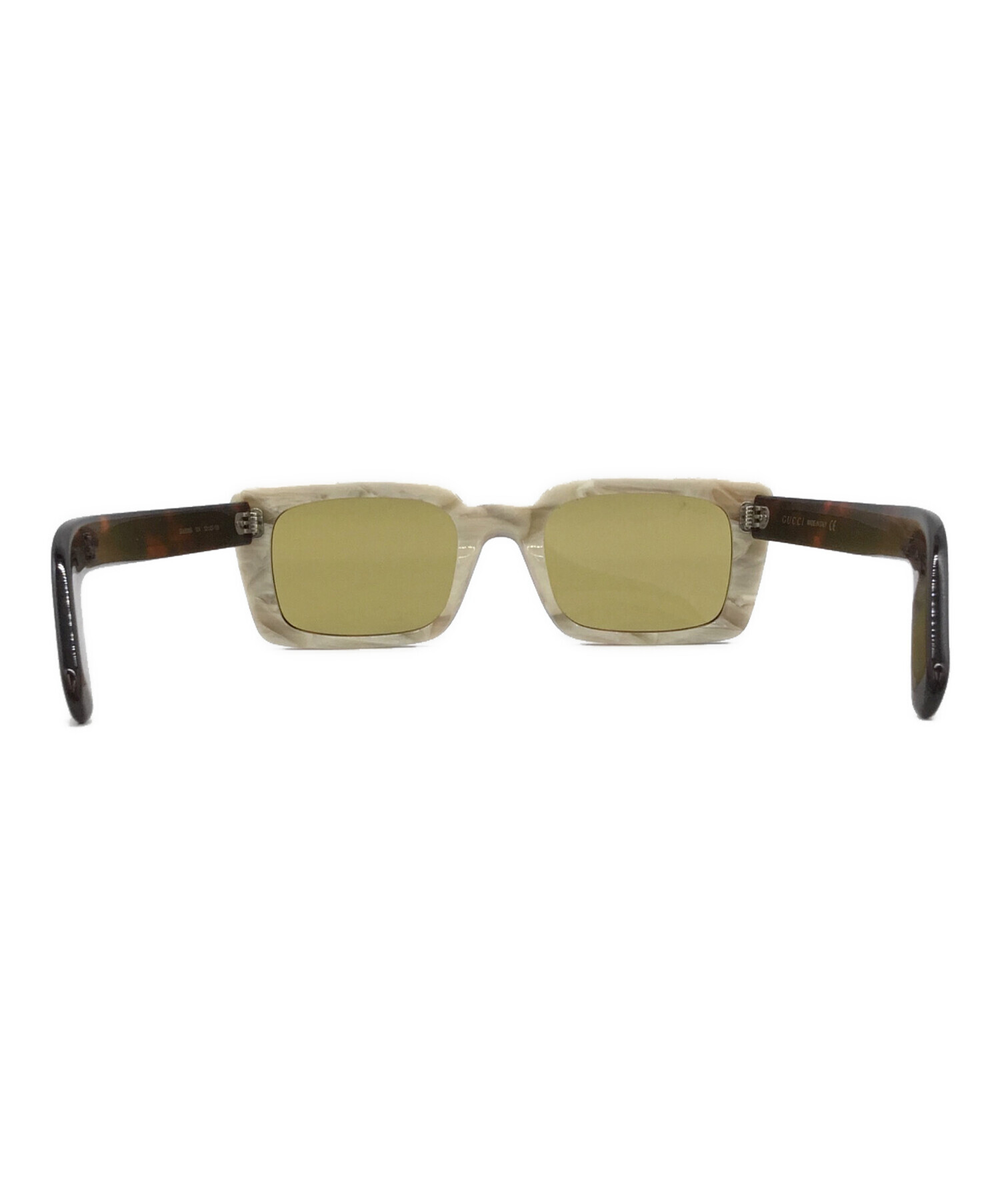 中古・古着通販】GUCCI (グッチ) スクエアサングラス サイズ:52□23