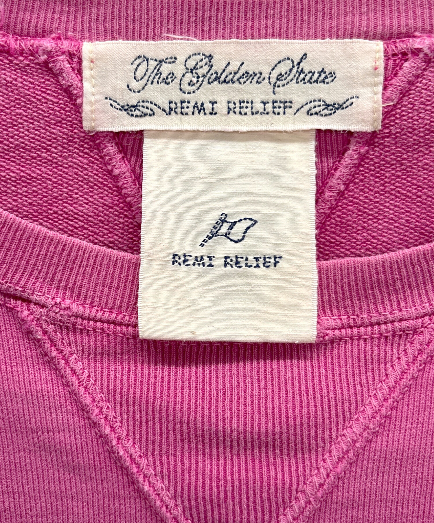 中古・古着通販】REMI RELIEF (レミレリーフ) スウェット ピンク