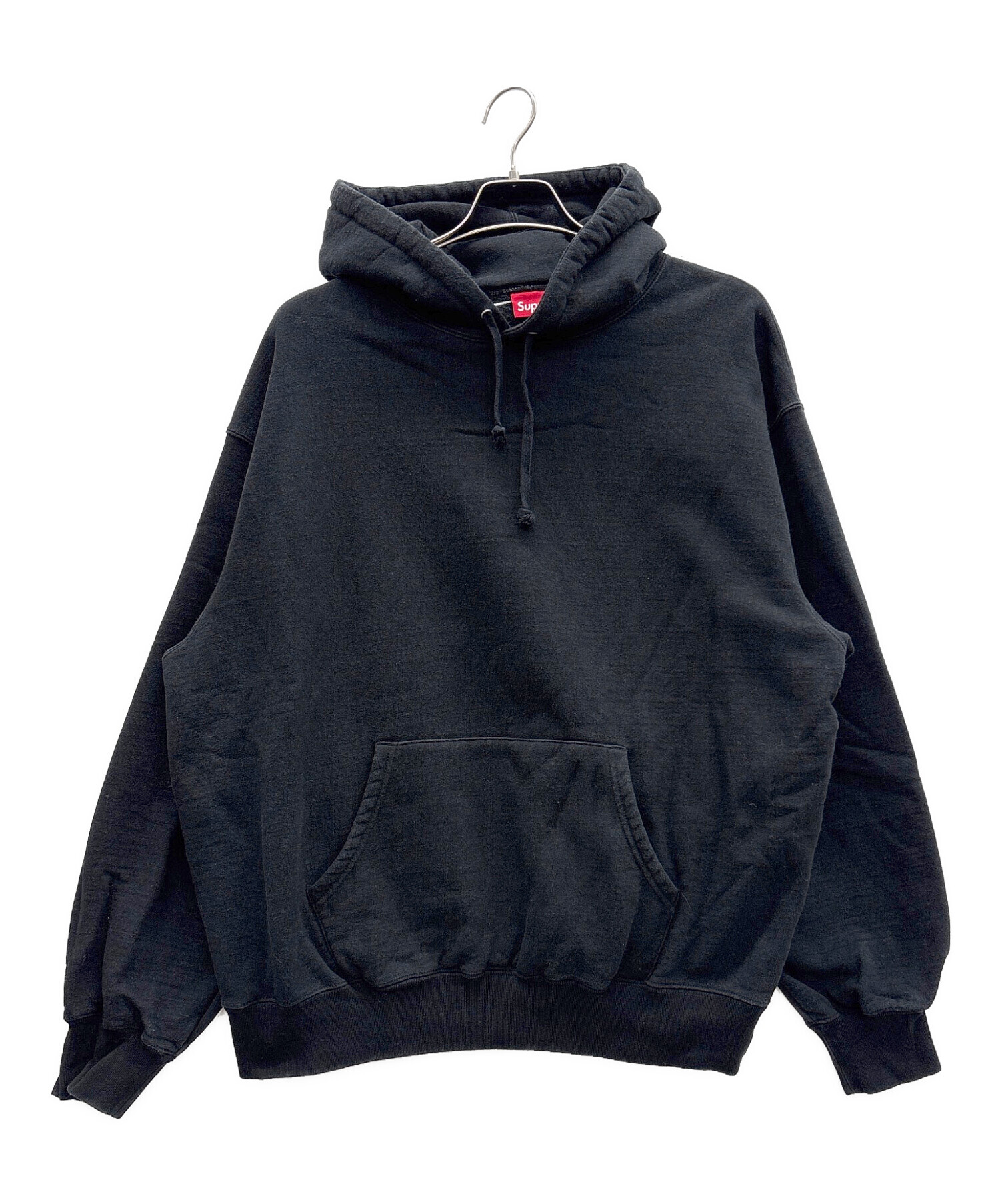 シュプリーム　サテンアップリケ　パーカー　XL 黒 楽天市場】23FW Supreme Satin Applique Hooded Sweatshirt