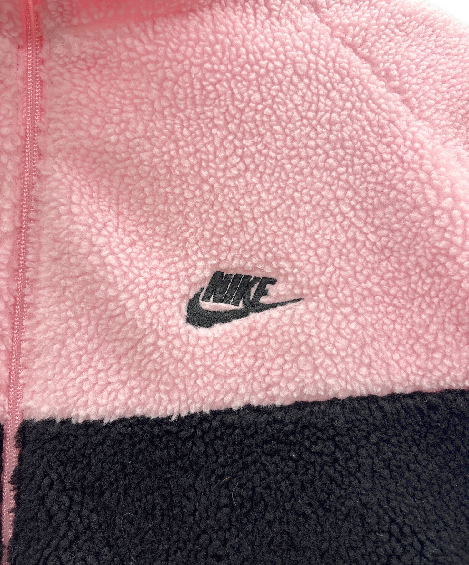 中古・古着通販】NIKE (ナイキ) リバーシブルジャケット ピンク サイズ
