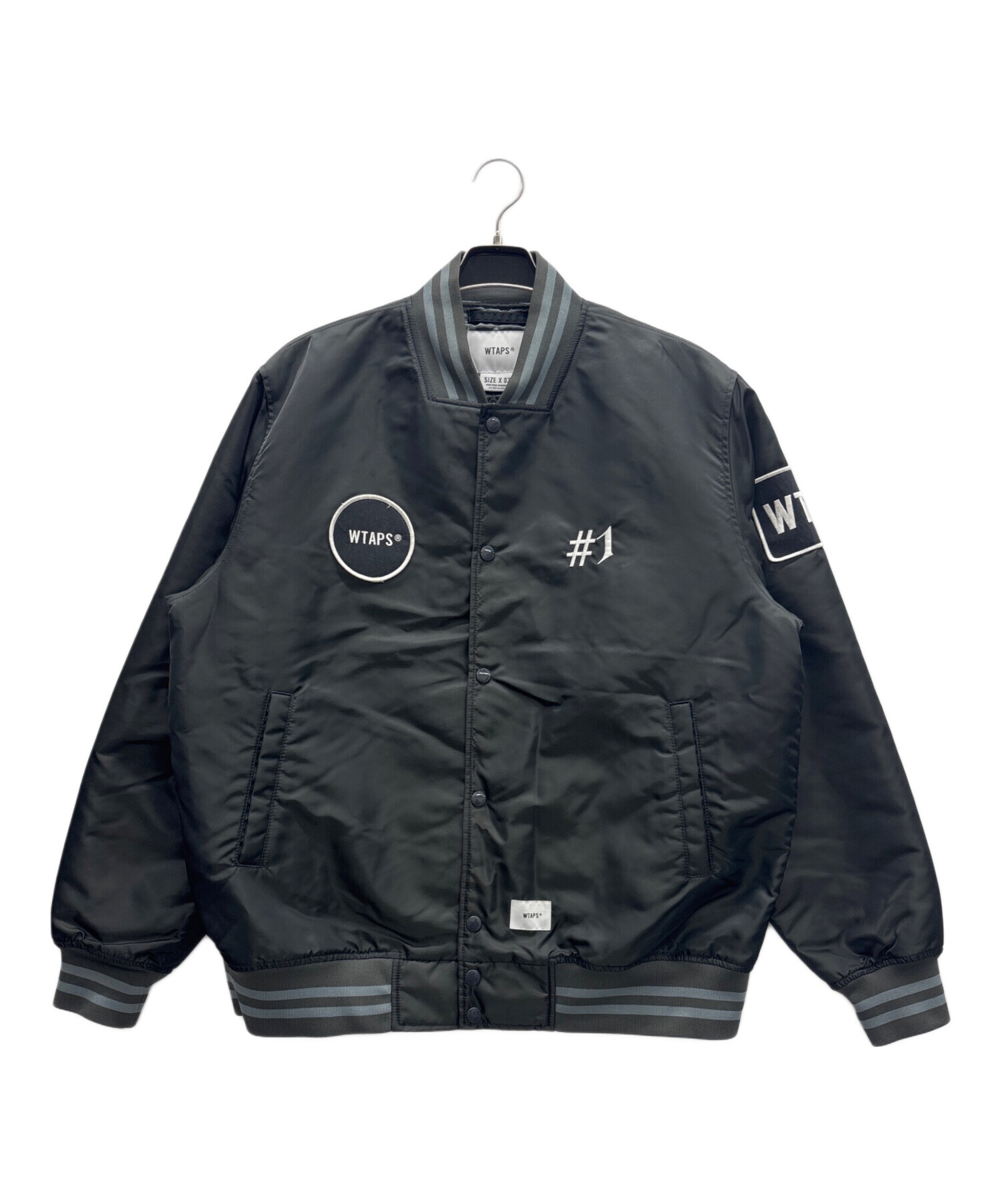 中古・古着通販】WTAPS (ダブルタップス) ベンチジャケット グレー