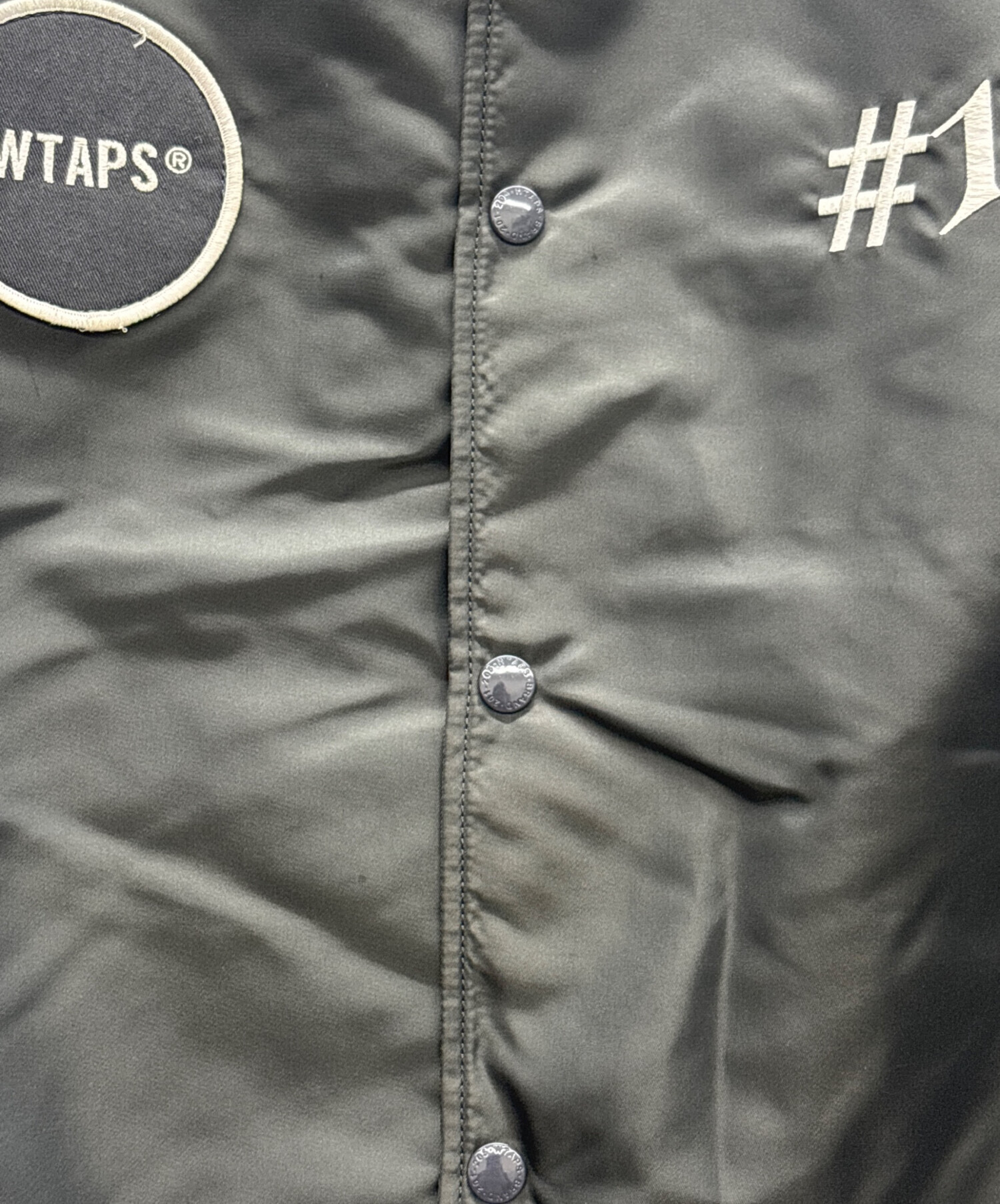 中古・古着通販】WTAPS (ダブルタップス) ベンチジャケット グレー 
