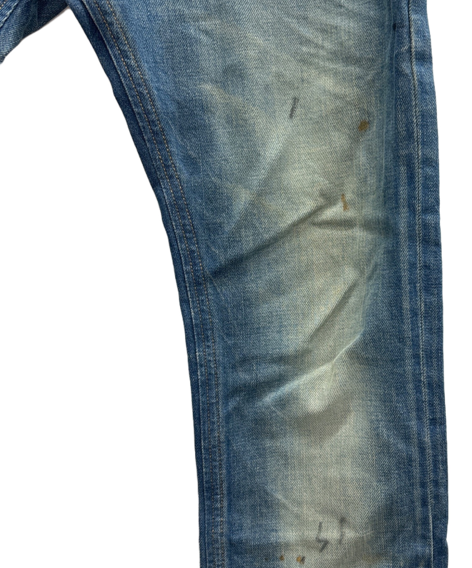 中古・古着通販】DIESEL (ディーゼル) ダメージ加工デニムパンツ 