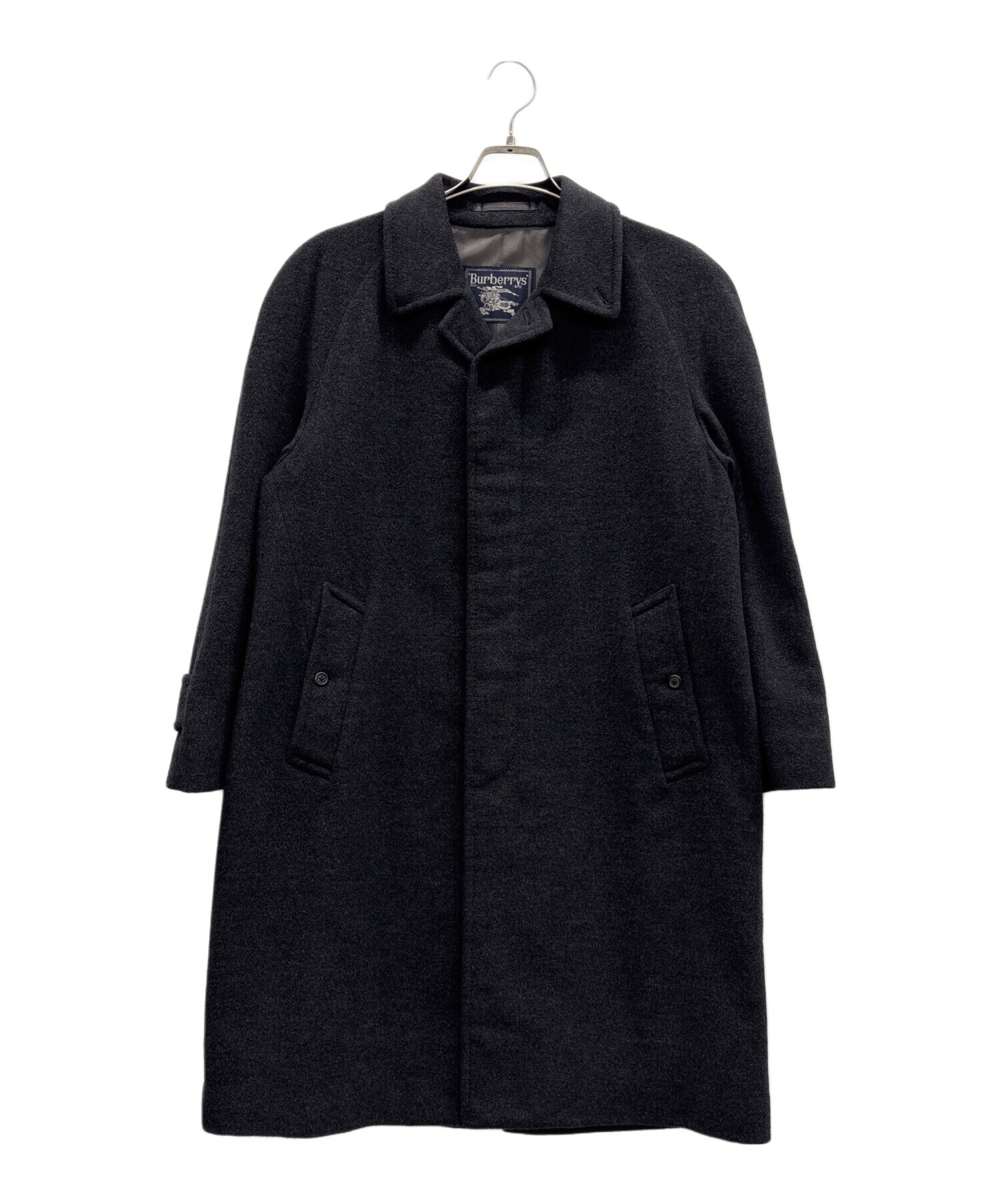 中古・古着通販】Burberry's (バーバリーズ) ウールコート ブラック