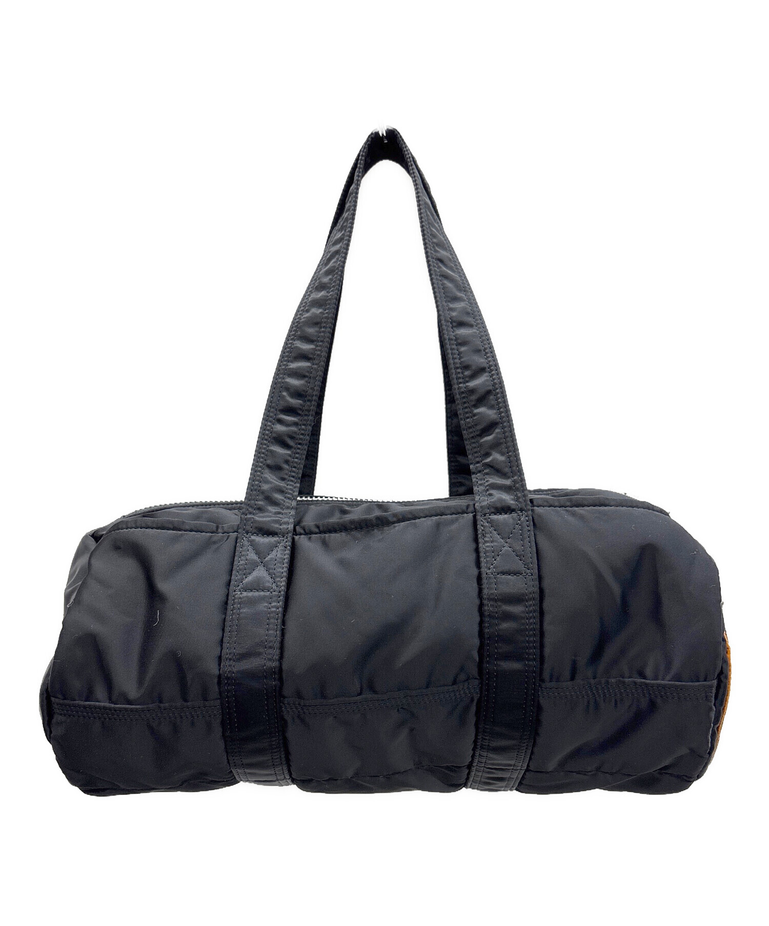 PORTER ドラムバッグ 黒 約38cm x 24cm×14㎝ PORTER ドラムバッグ 黒 約38cm x 24cm×14㎝ PORTER ドラムバッグ 黒