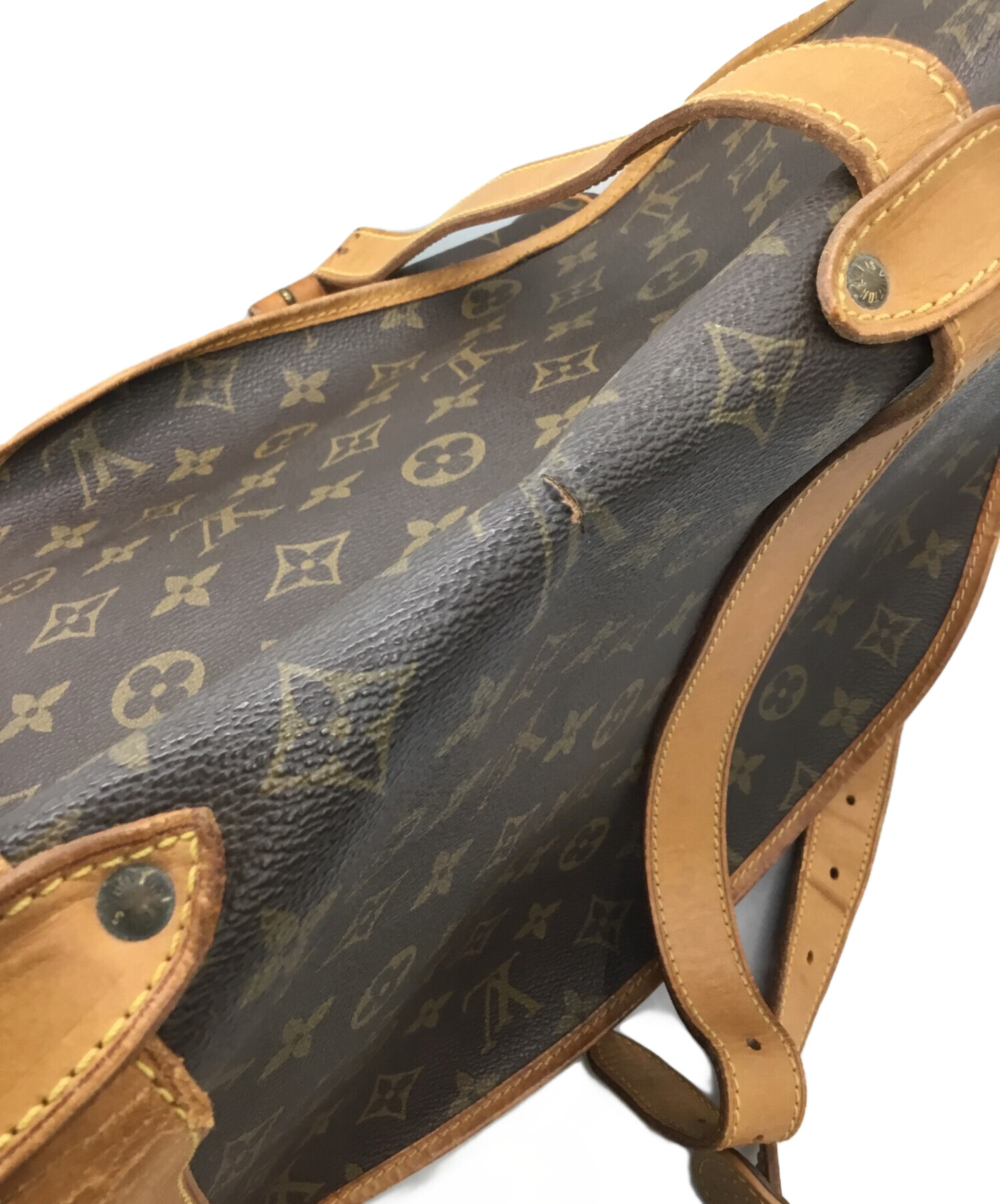 Louis Vuitton ショルダーバッグ ダークブラウン 中古・古着通販】LOUIS VUITTON (ルイ ヴィトン) ショルダー