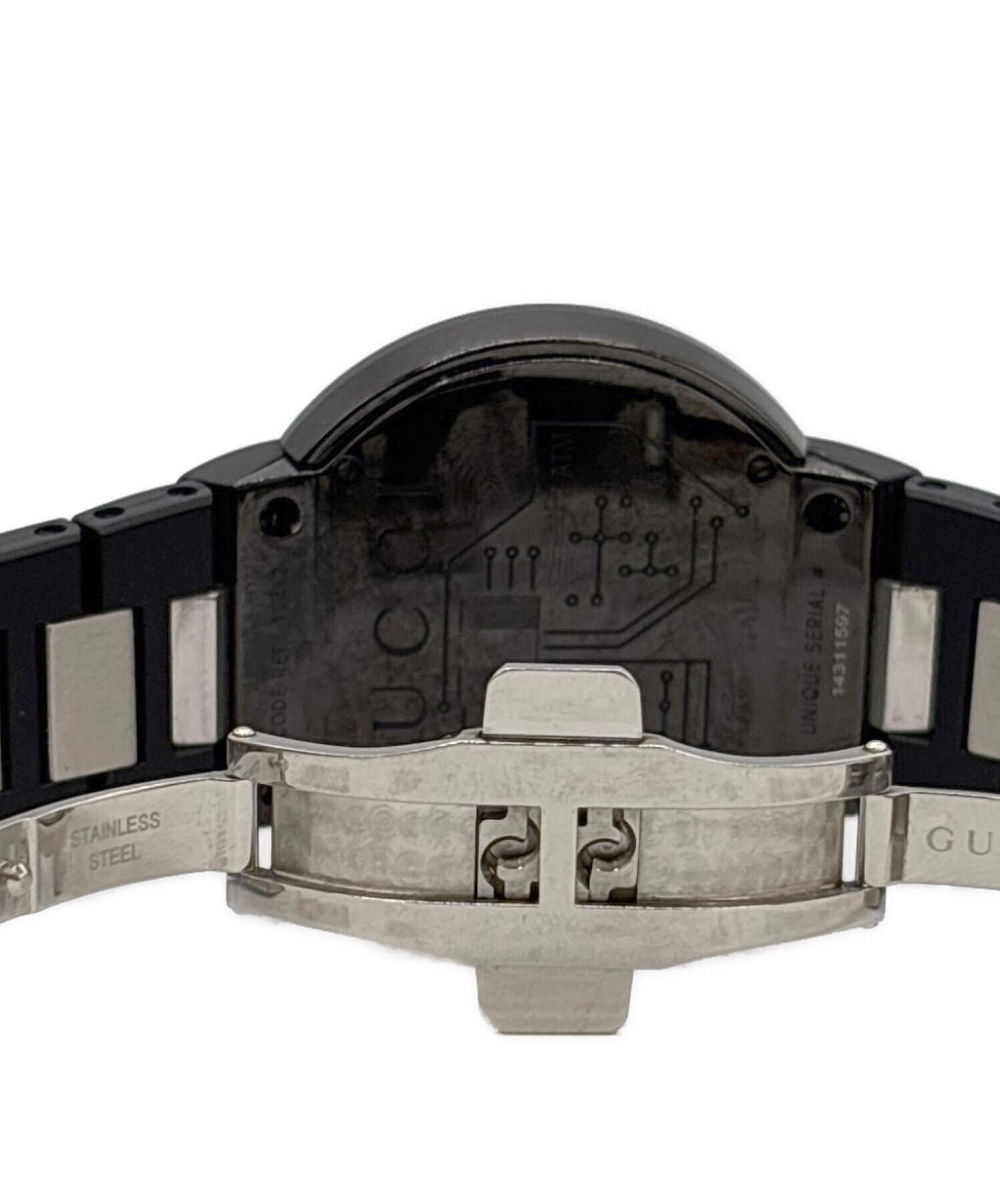 中古・古着通販】GUCCI (グッチ) 腕時計 GUCCI ブラック