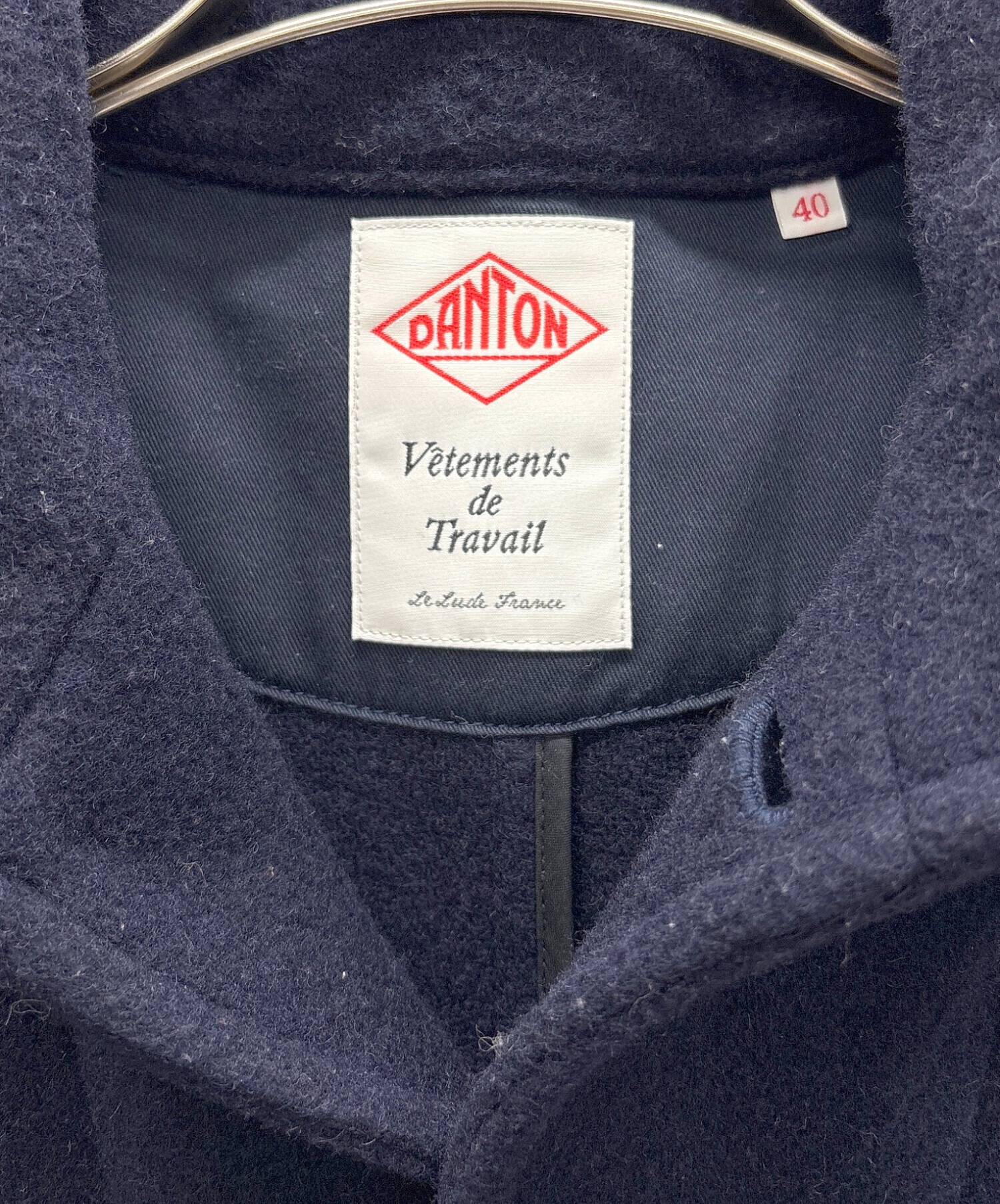 中古・古着通販】DANTON (ダントン) ウールモッサ2WAYフードコート