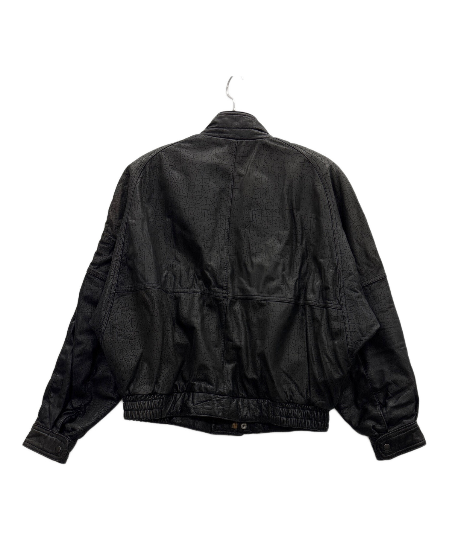 中古・古着通販】J Park Collection (-) レザージャケット ブラック