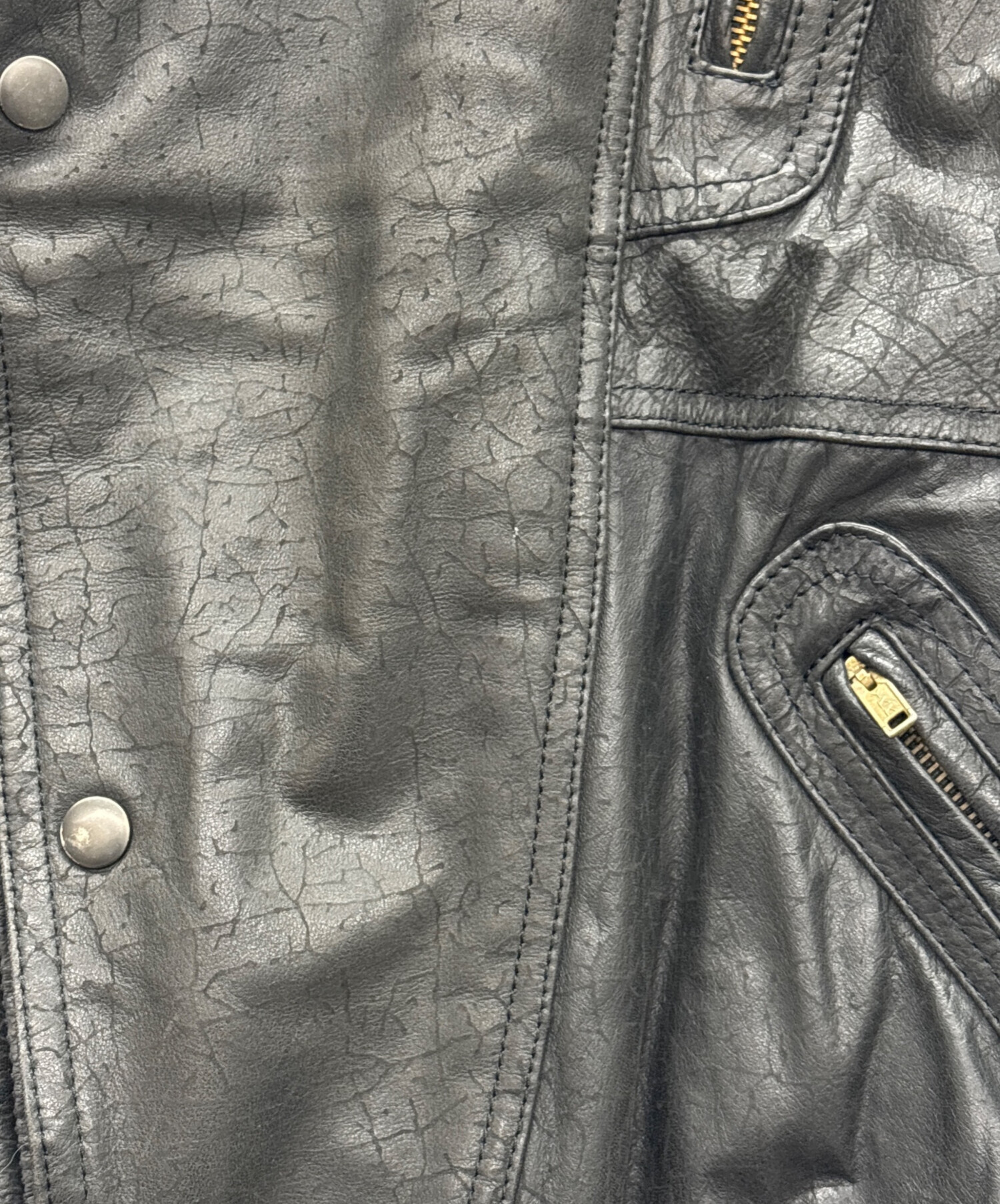 J. Park Collection by couture ラムレザージャケット 中古・古着通販】J Park Collection (-) レザージャケット ブラック