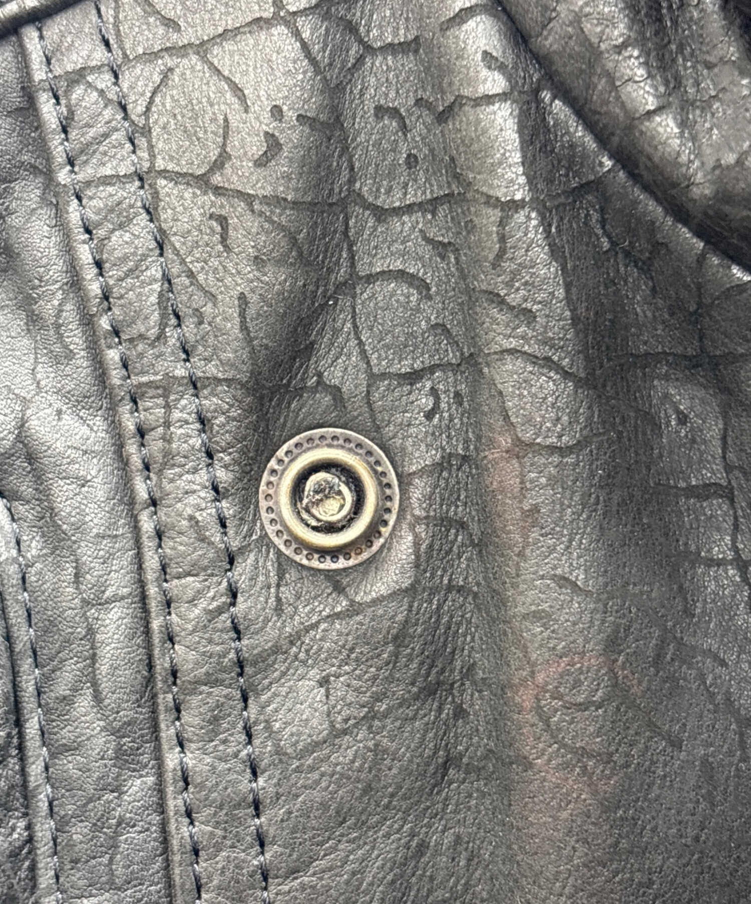 中古・古着通販】J Park Collection (-) レザージャケット ブラック