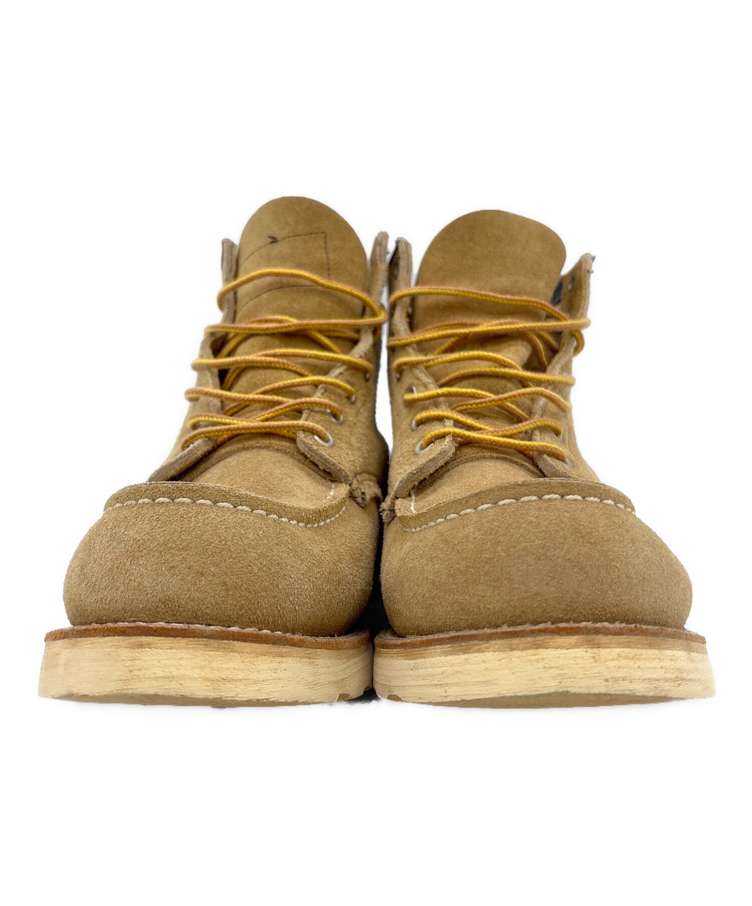 Red Wingブーツ ベージュ 中古・古着通販】RED WING (レッドウィング) ブーツ ベージュ サイズ