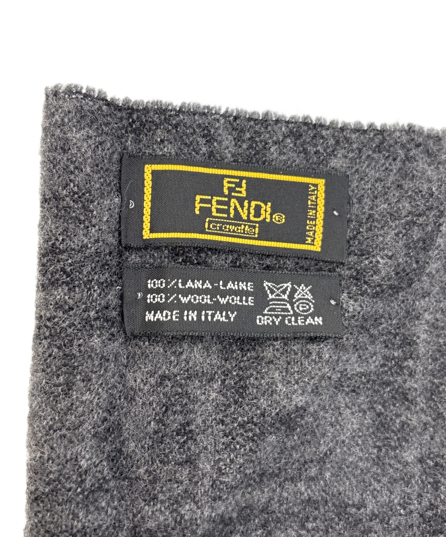 中古・古着通販】FENDI (フェンディ) マフラー グレー｜ブランド