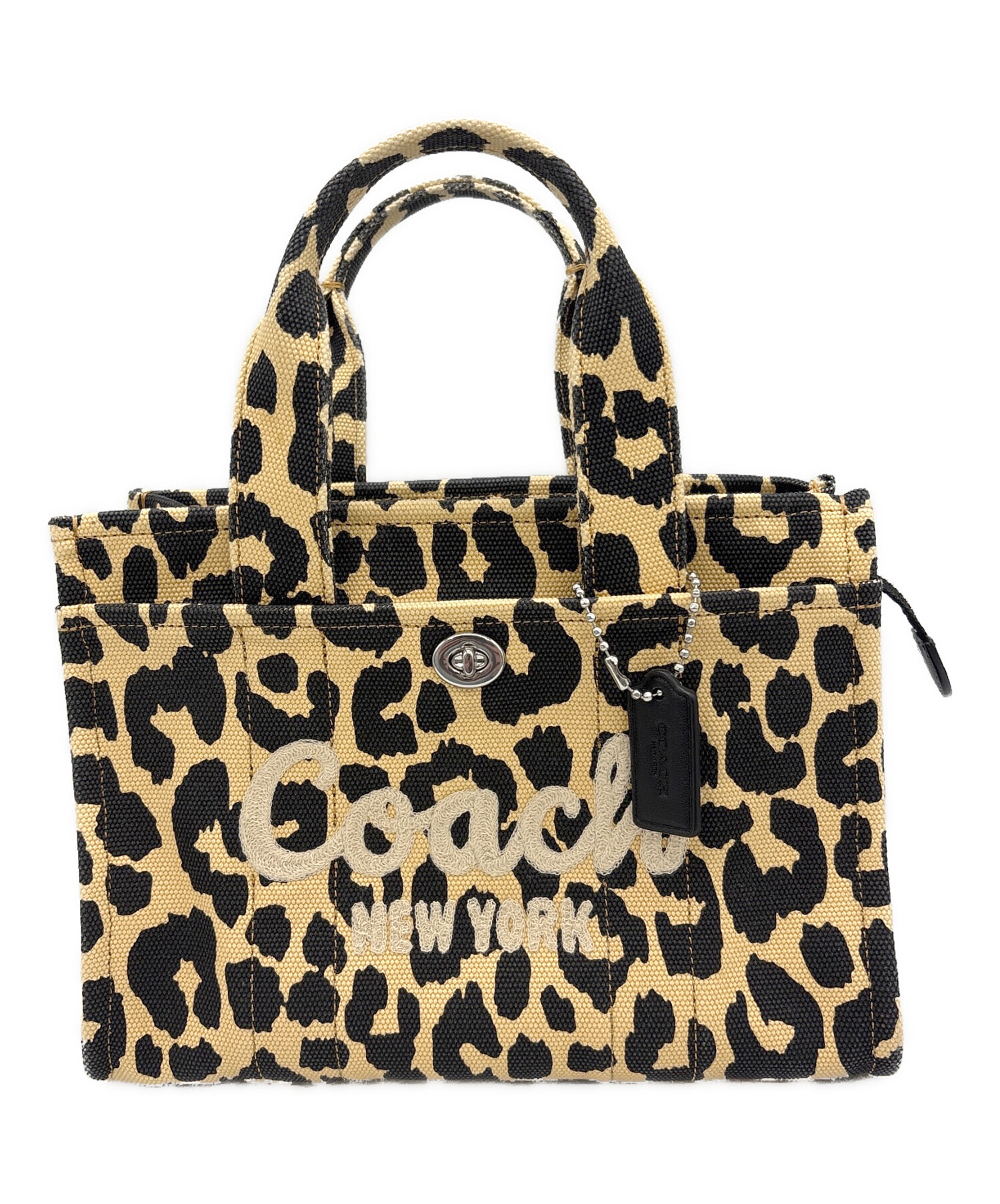 中古・古着通販】COACH (コーチ) カーゴ トート 26 ベージュ｜ブランド 