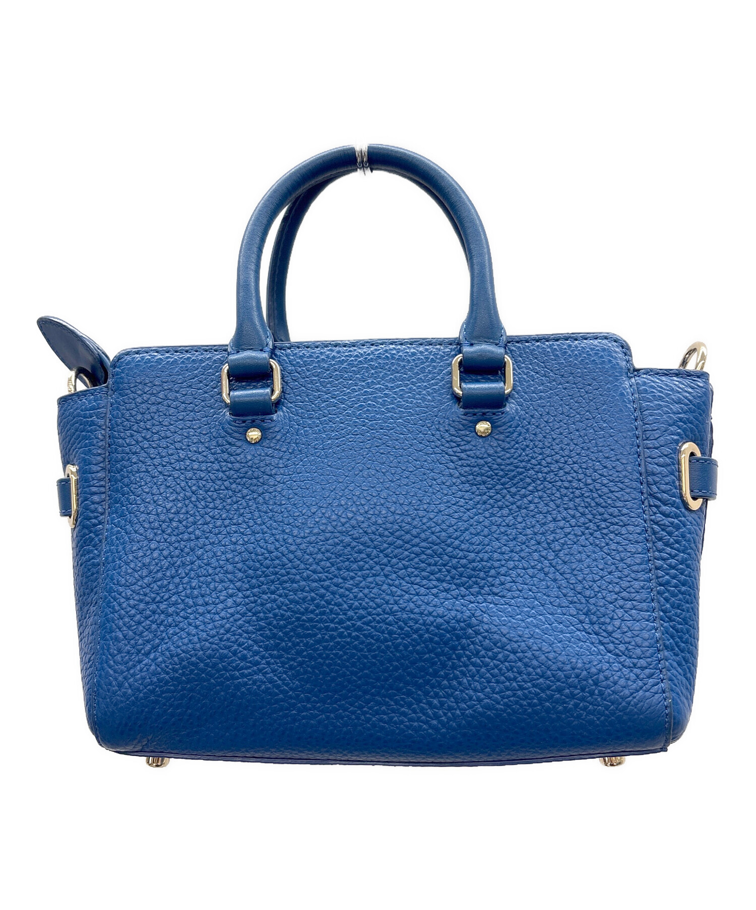 コーチハンドバッグ coach ショルダーバッグ ブルー 中古・古着通販