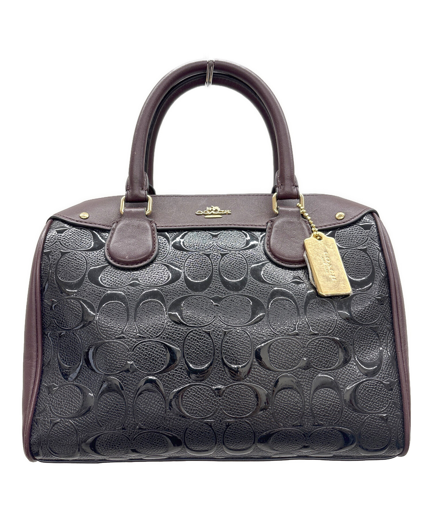中古・古着通販】COACH (コーチ) 2WAYショルダーバッグ ブラック 