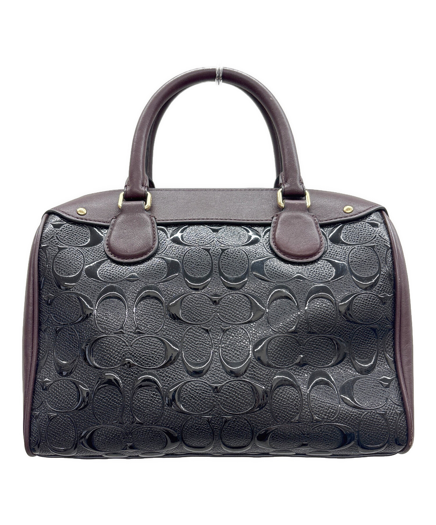 コーチ バッグ 2way ブラック 未使用 保管品 中古・古着通販】COACH (コーチ) 2WAYショルダーバッグ ブラック