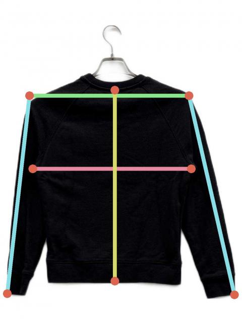MSGM エムエスジーエム スウェット S 黒 【古着】【中古】【送料無料】 【古着】【中古】 中古・古着通販】MSGM (エムエスジーエム) ロゴスウェット ブラック